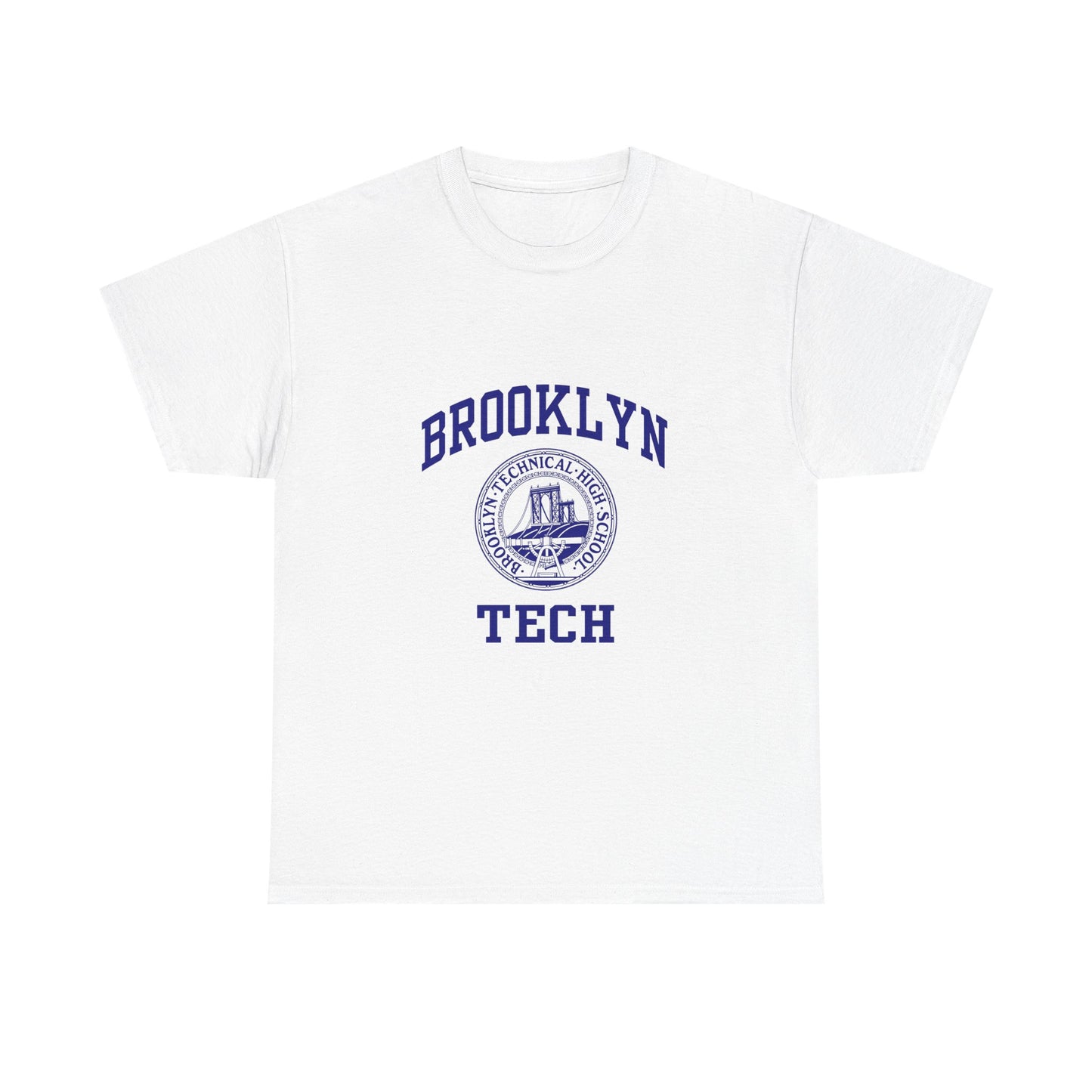 Brooklyn Tech Classic Logo - Men's Heavy Cotton Tee