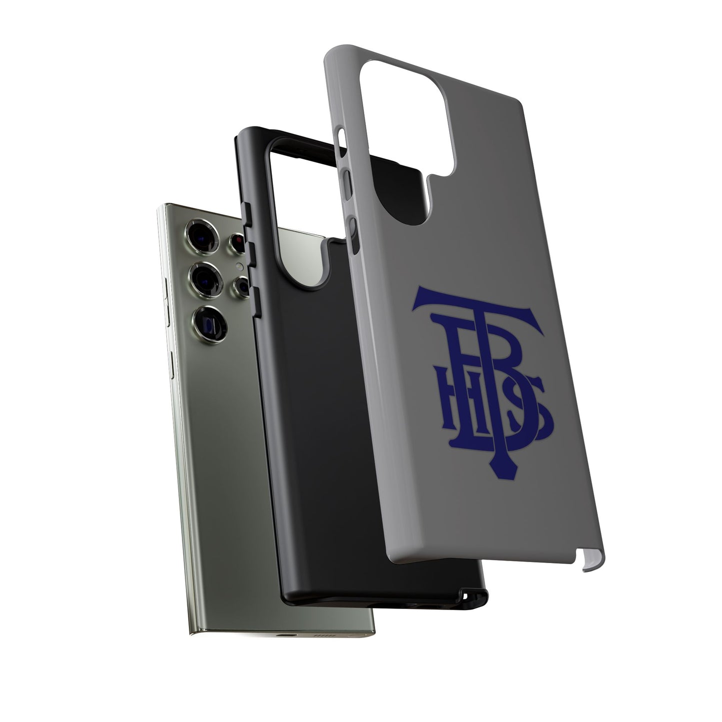 Stacked Logo - Tough Phone Cases - Gray - Samsung phones