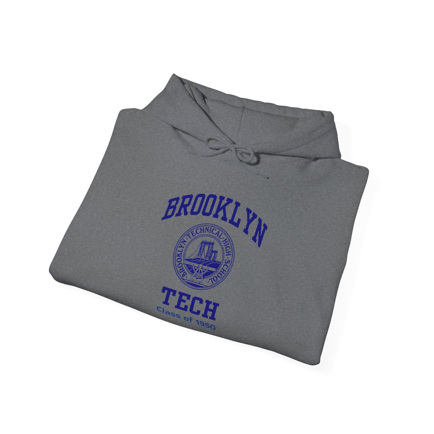 Brooklyn Tech Classic Logo - Men's Heavy Blend™ Hooded Sweatshirt - Class Of 1950