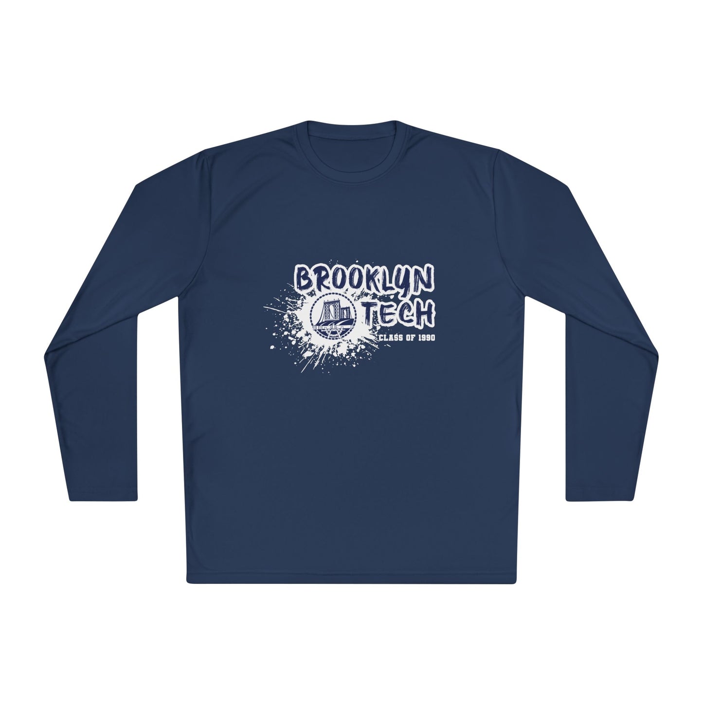 Class Of 1990 Commemorative Unisex Lightweight Long Sleeve T-Shirt - White Font