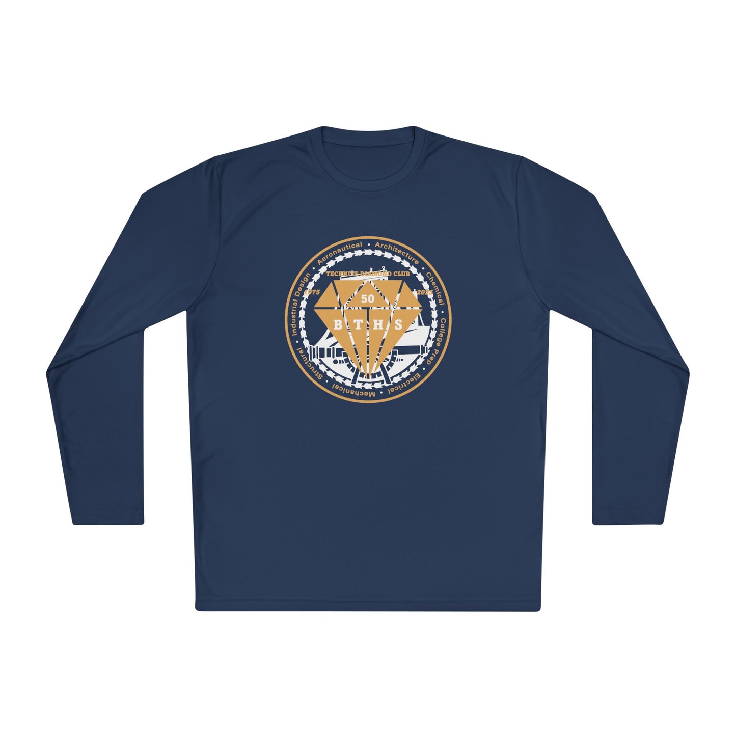 Class Of 1975 Commemorative Unisex Lightweight Long Sleeve T-Shirt