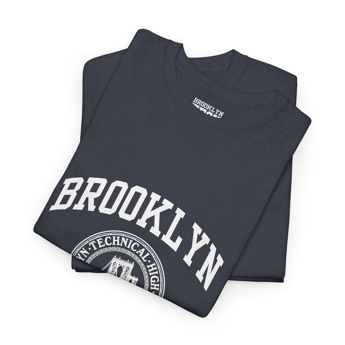 Brooklyn Tech Classic Logo - Men's Heavy Cotton Tee