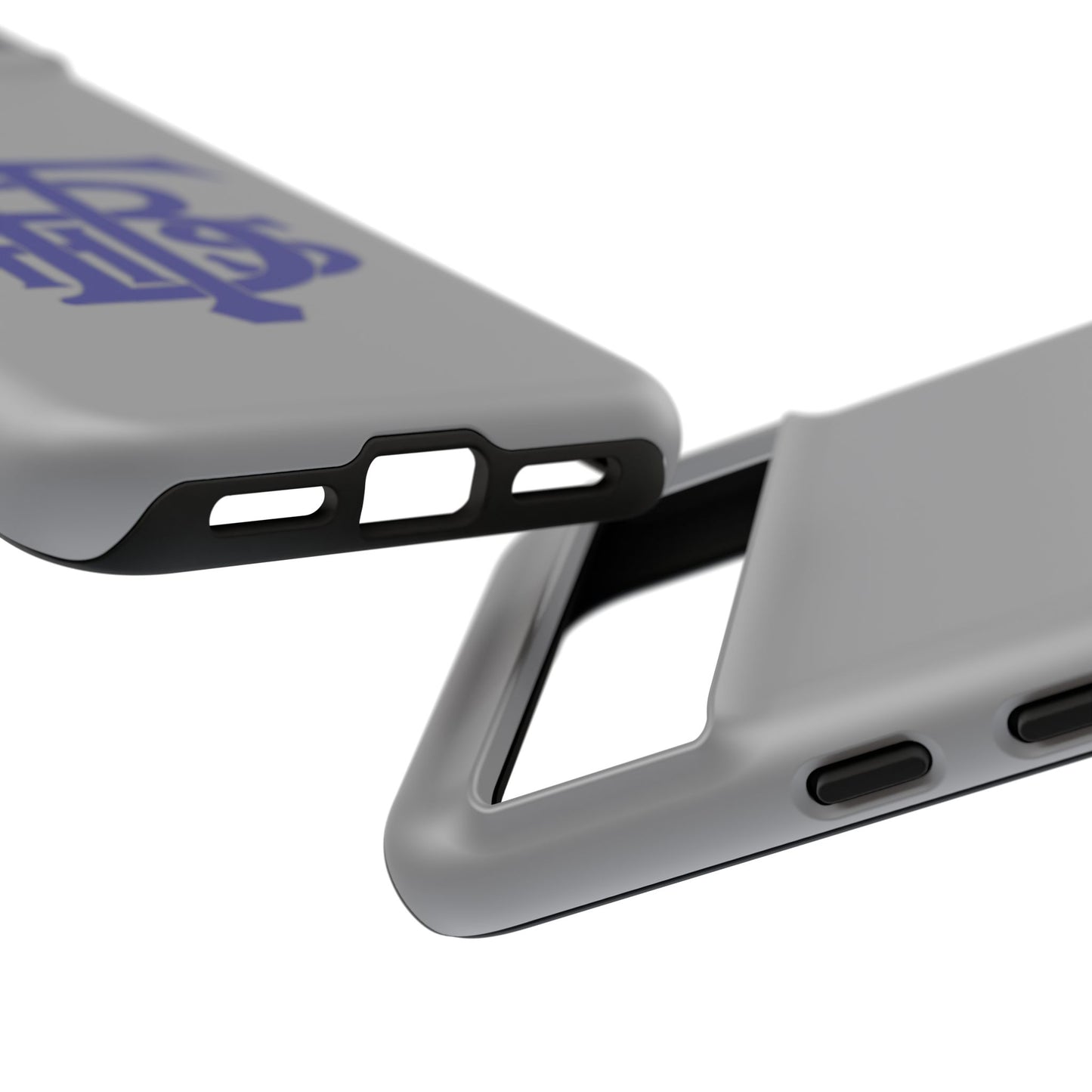 Stacked Logo - Tough Phone Cases - Gray - Google phones