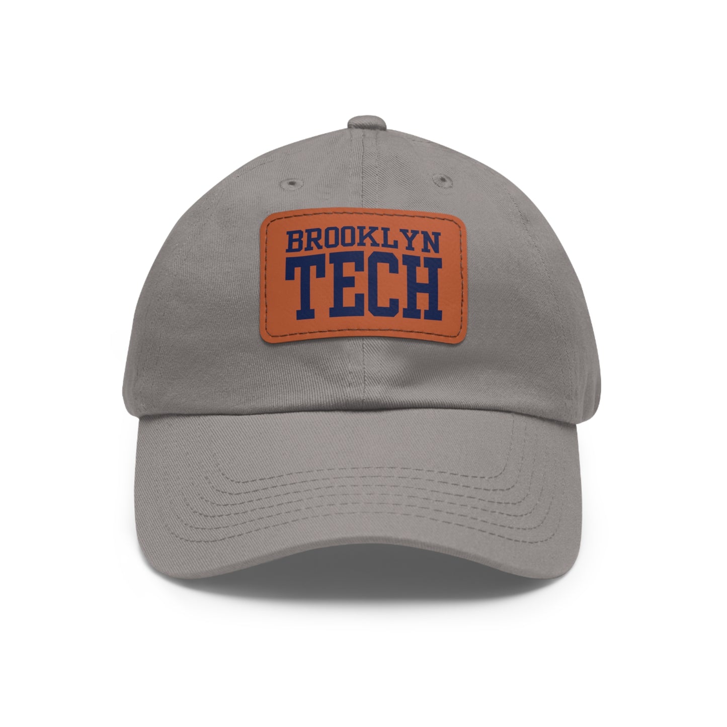 Classic Brooklyn Tech - Hat With Rectangular Leather Patch