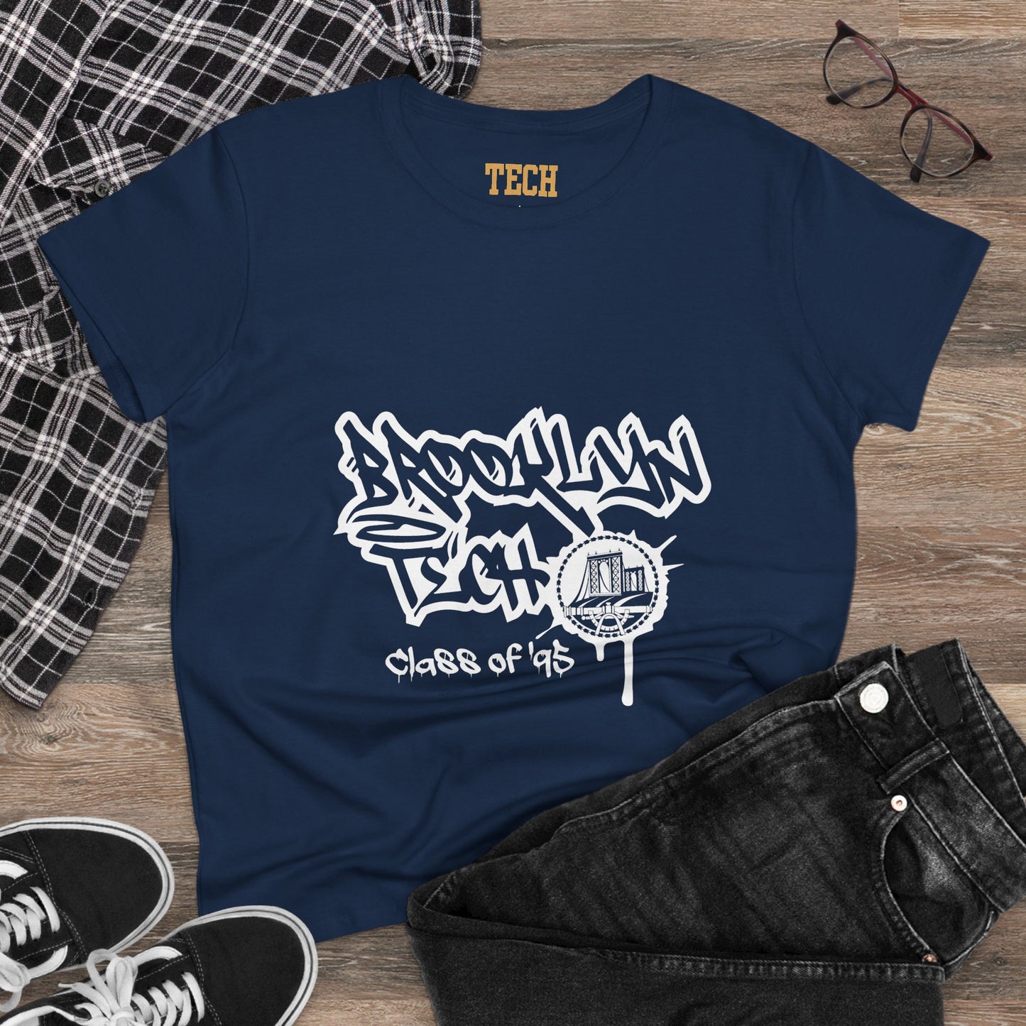 Class Of 1995 Commemorative Women's Midweight Cotton T-Shirt