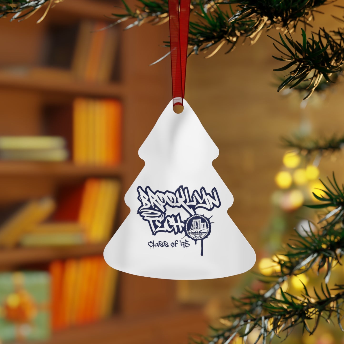 Class Of 1995 Commemorative Metal Ornaments