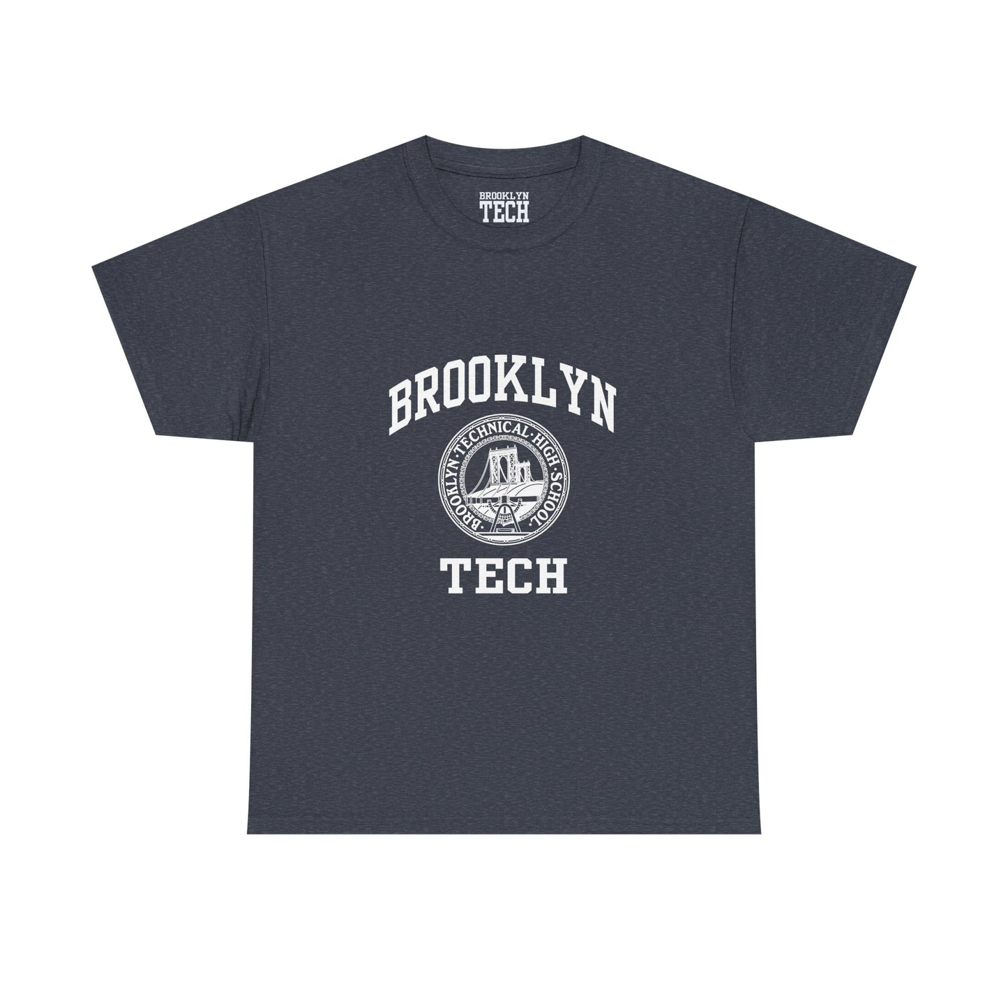 Brooklyn Tech Classic Logo - Men's Heavy Cotton Tee