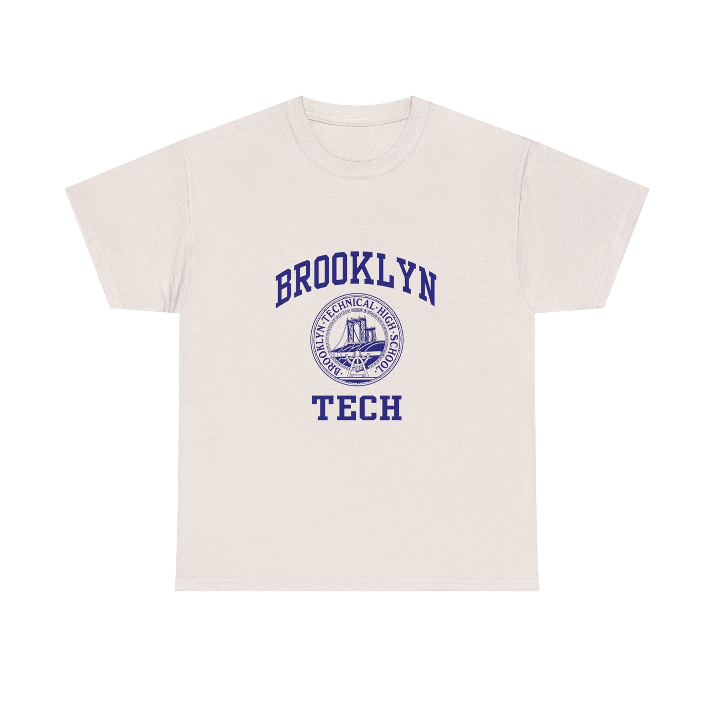 Brooklyn Tech Classic Logo - Men's Heavy Cotton Tee