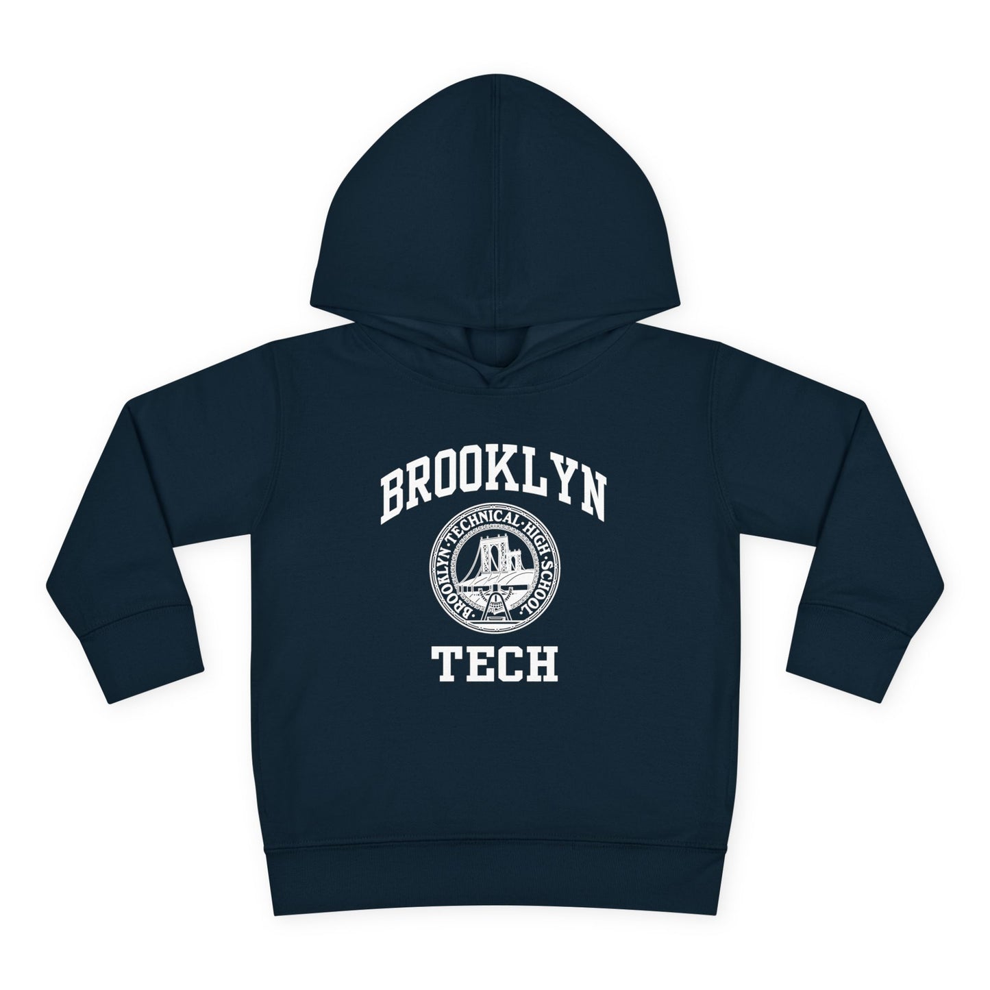 Family - Brooklyn Tech Classic Logo - Toddler Pullover Fleece Hoodie