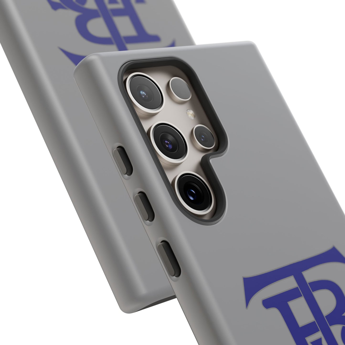 Stacked Logo - Tough Phone Cases - Gray - Samsung phones