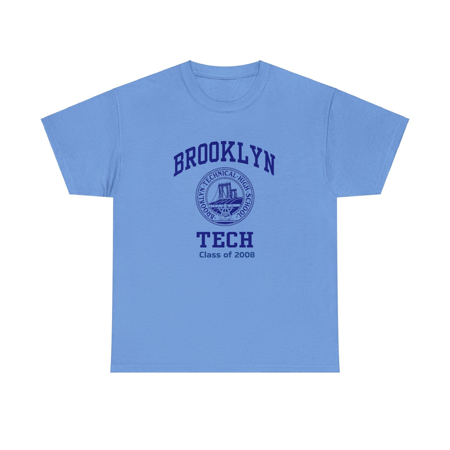 Brooklyn Tech Classic Logo - Men's Heavy Cotton T-Shirt - Class Of 2008