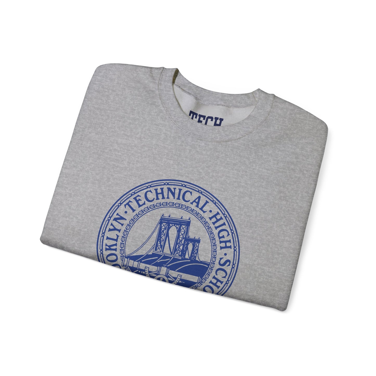 Classic Tech Logo - Men's Heavy Blend Crewneck Sweatshirt