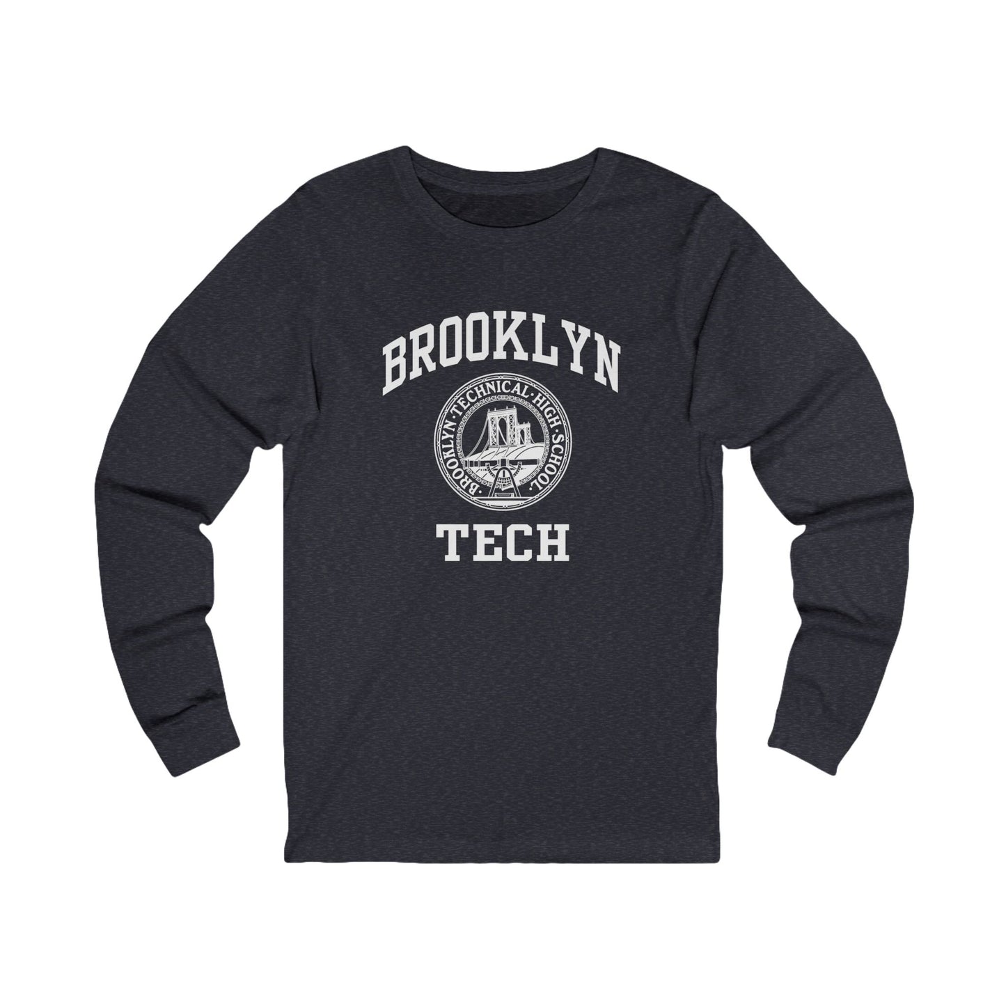 Brooklyn Tech Classic Logo - Men's Long Sleeve Jersey Tee