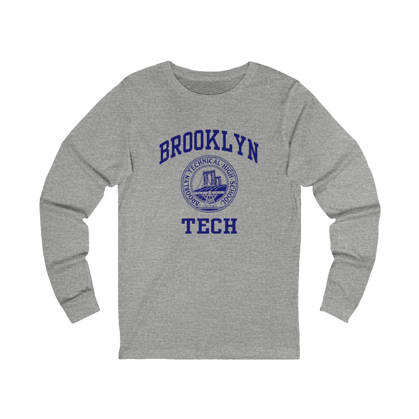 Brooklyn Tech Classic Logo - Men's Long Sleeve Jersey Tee