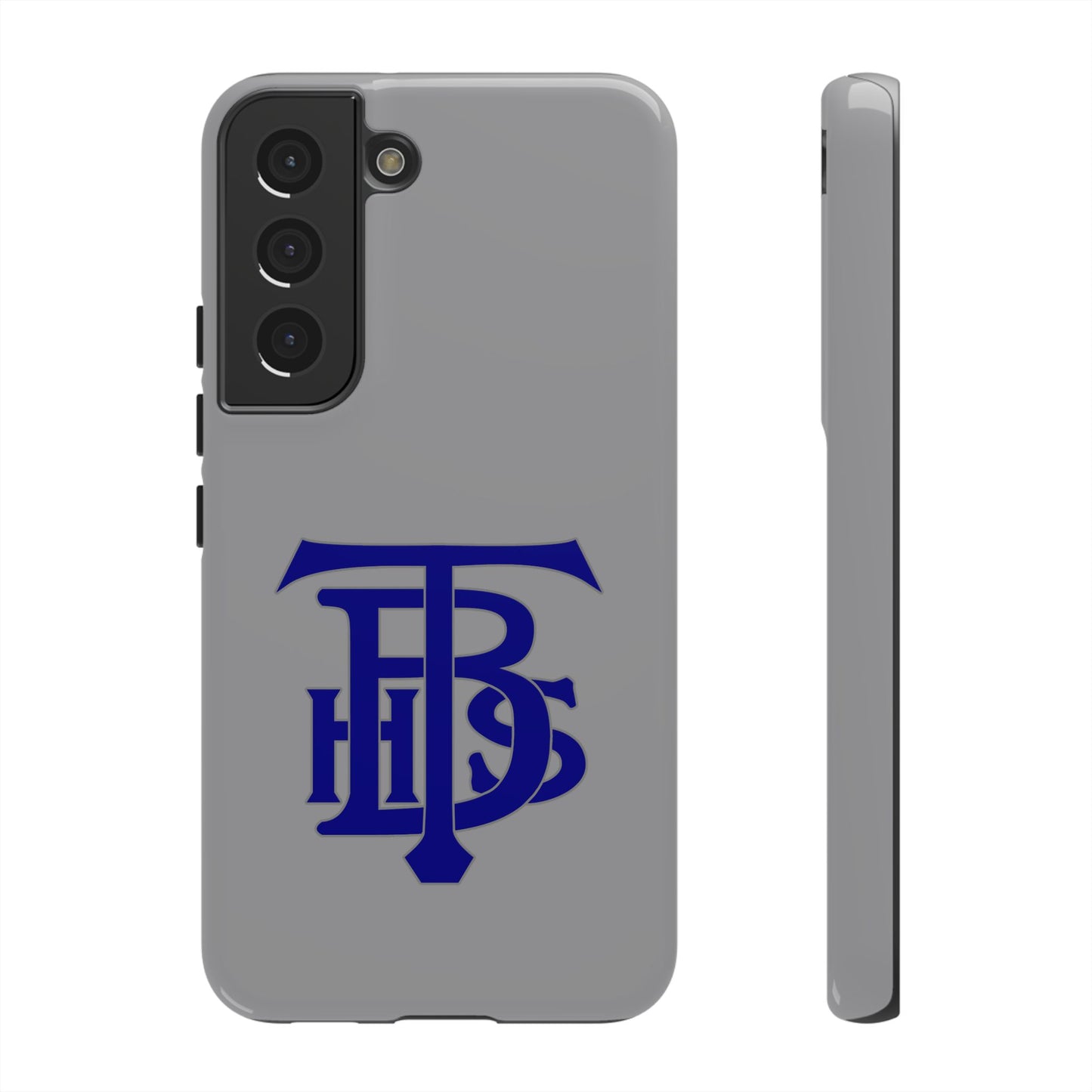 Stacked Logo - Tough Phone Cases - Gray - Samsung phones