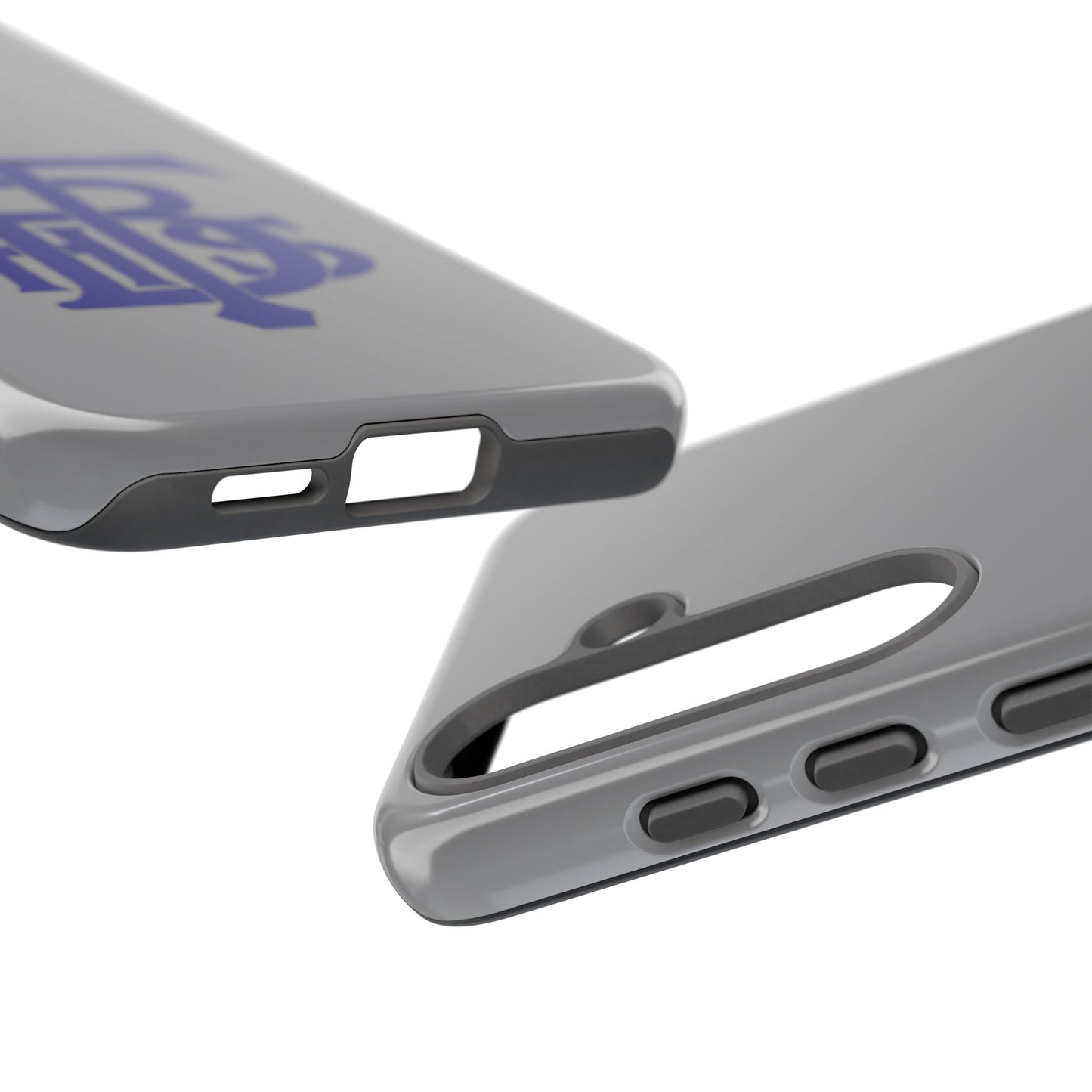 Stacked Logo - Tough Phone Cases - Gray - Samsung phones