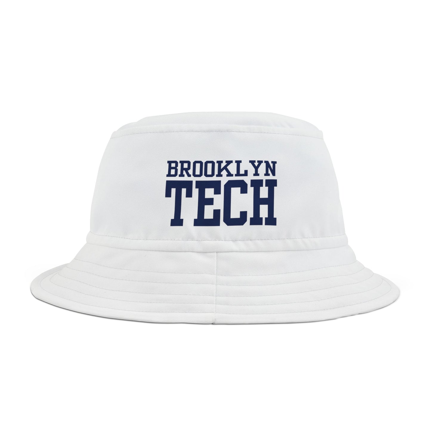 Brooklyn Tech - Bucket Hat - White