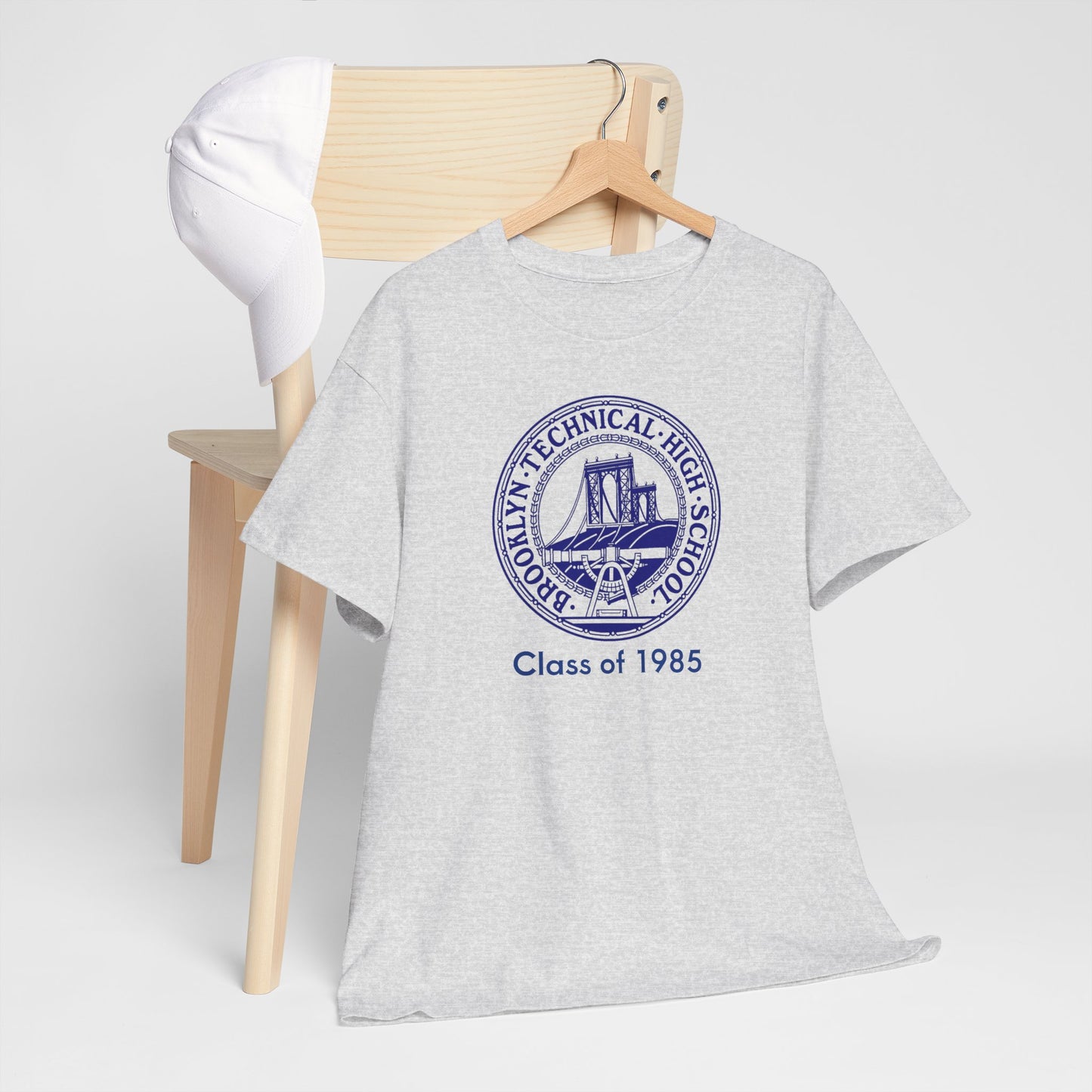 Classic Tech Logo - Class Of 1985 - Men's Heavy Cotton T-Shirt