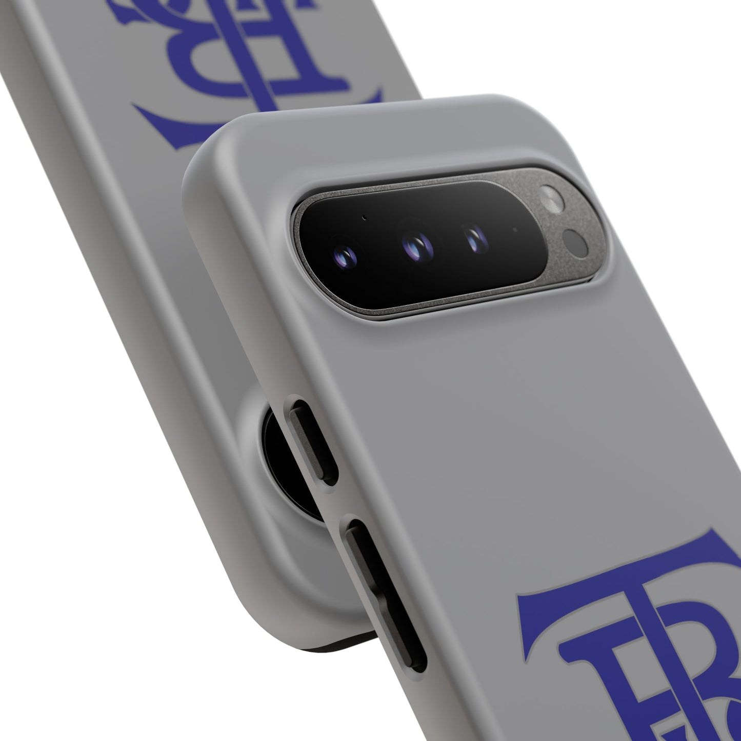 Stacked Logo - Tough Phone Cases - Gray - Google phones