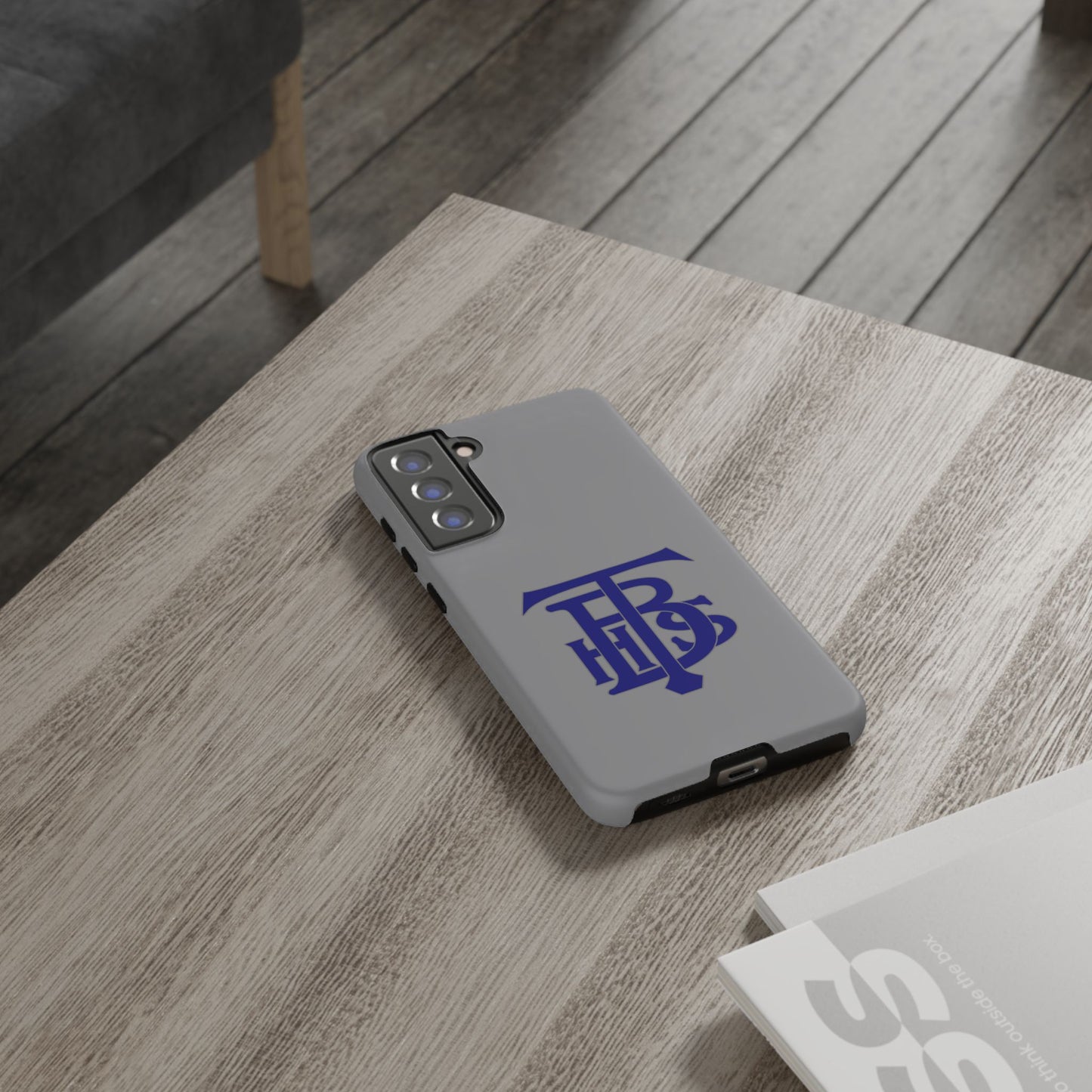 Stacked Logo - Tough Phone Cases - Gray - Samsung phones