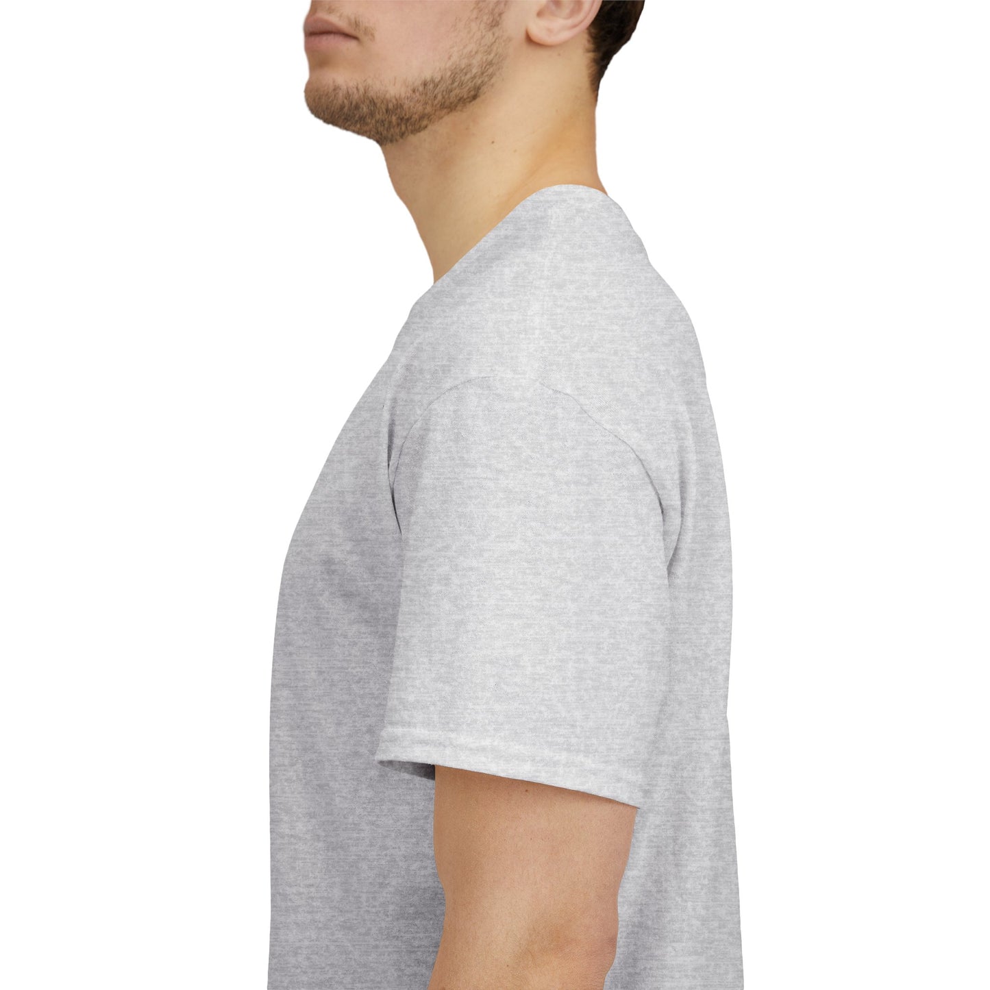 Classic Tech Logo - Blue Graphic - Men's Heavy Cotton T-Shirt