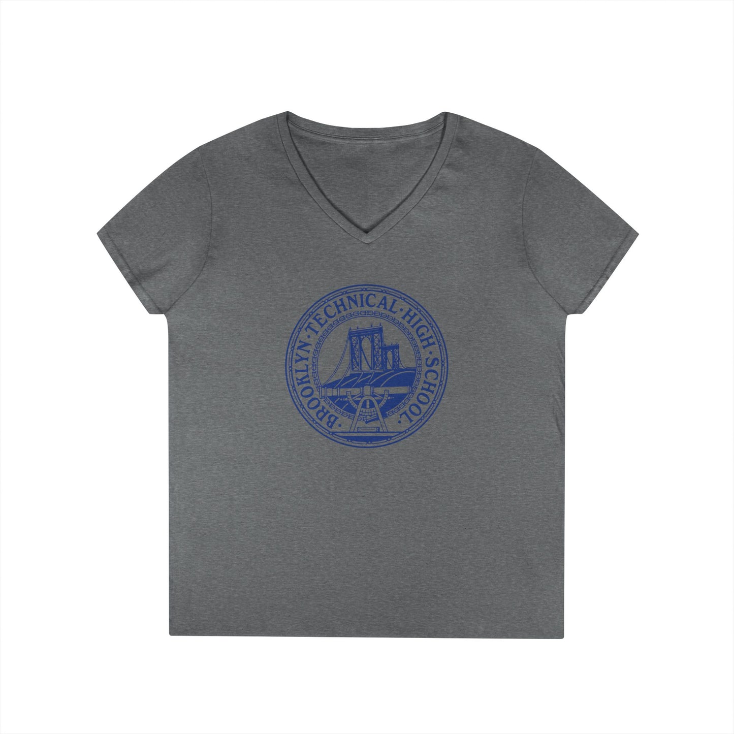 Classic Tech Logo - Ladies' V-Neck T-Shirt