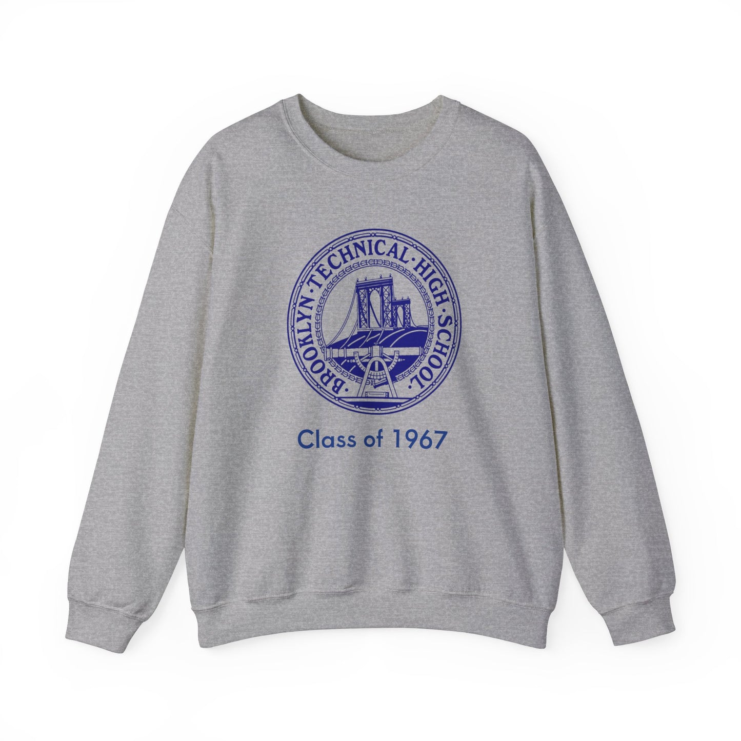 Classic Tech Logo - Men's Heavy Blend Crewneck Sweatshirt - Class Of 1967