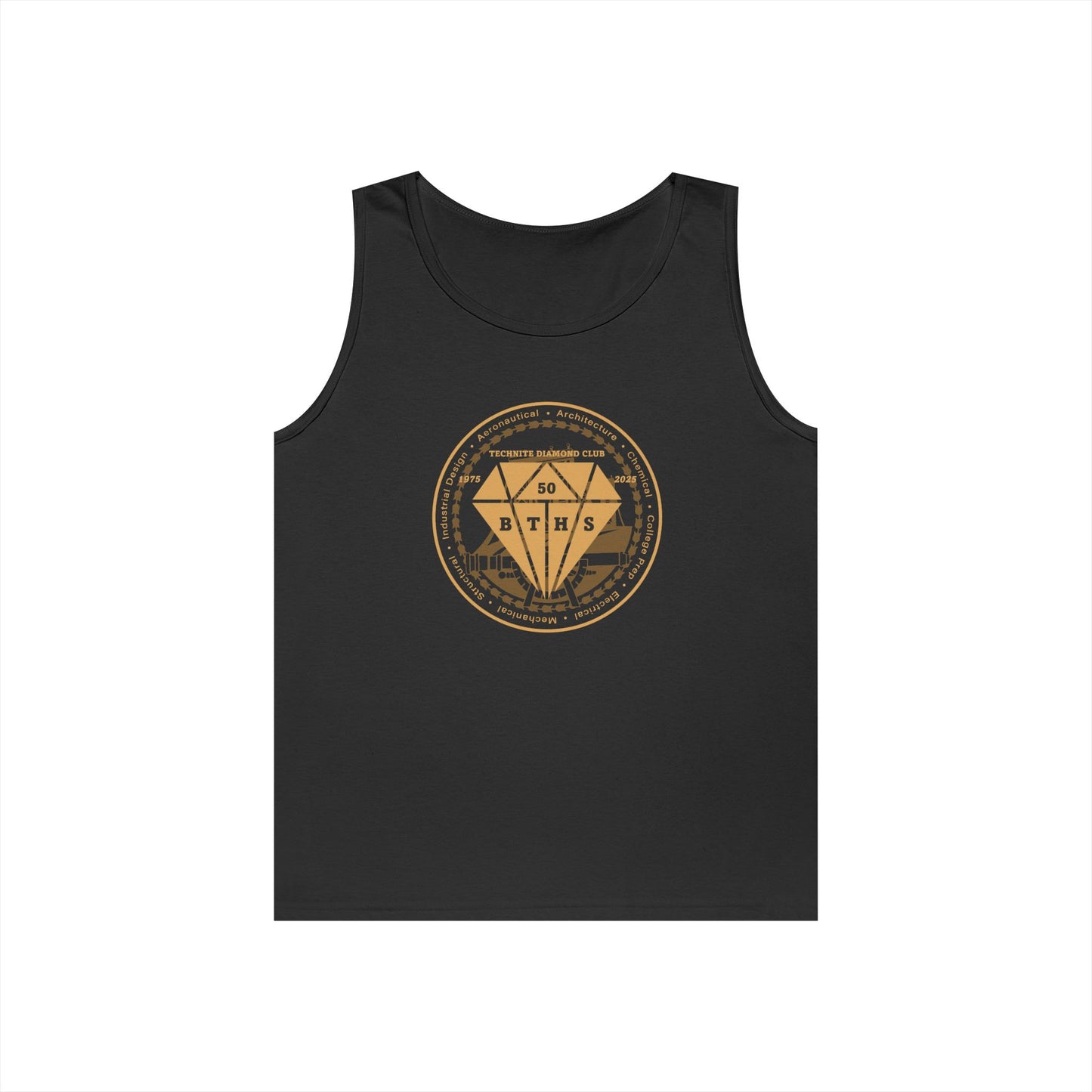 Class Of 1975 Commemorative Unisex Heavy Cotton Tank Top