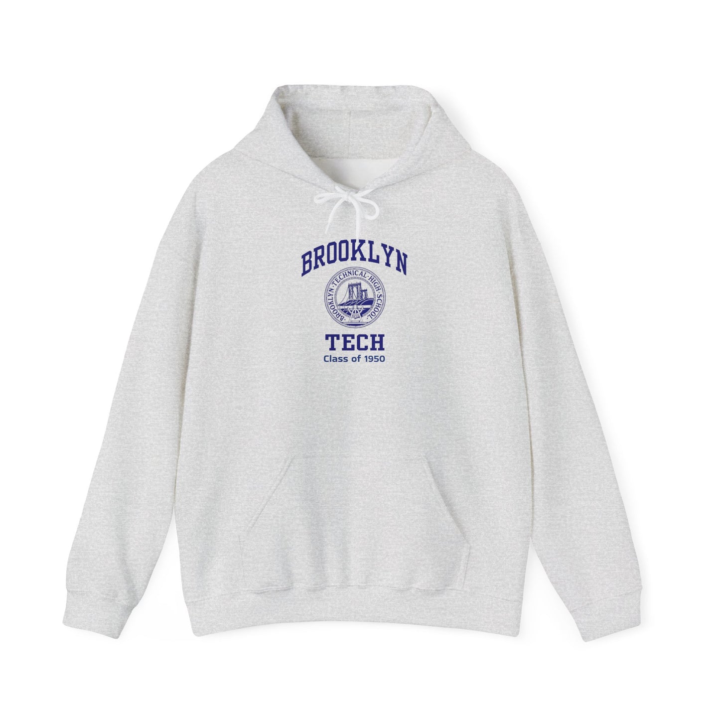 Brooklyn Tech Classic Logo - Men's Heavy Blend™ Hooded Sweatshirt - Class Of 1950