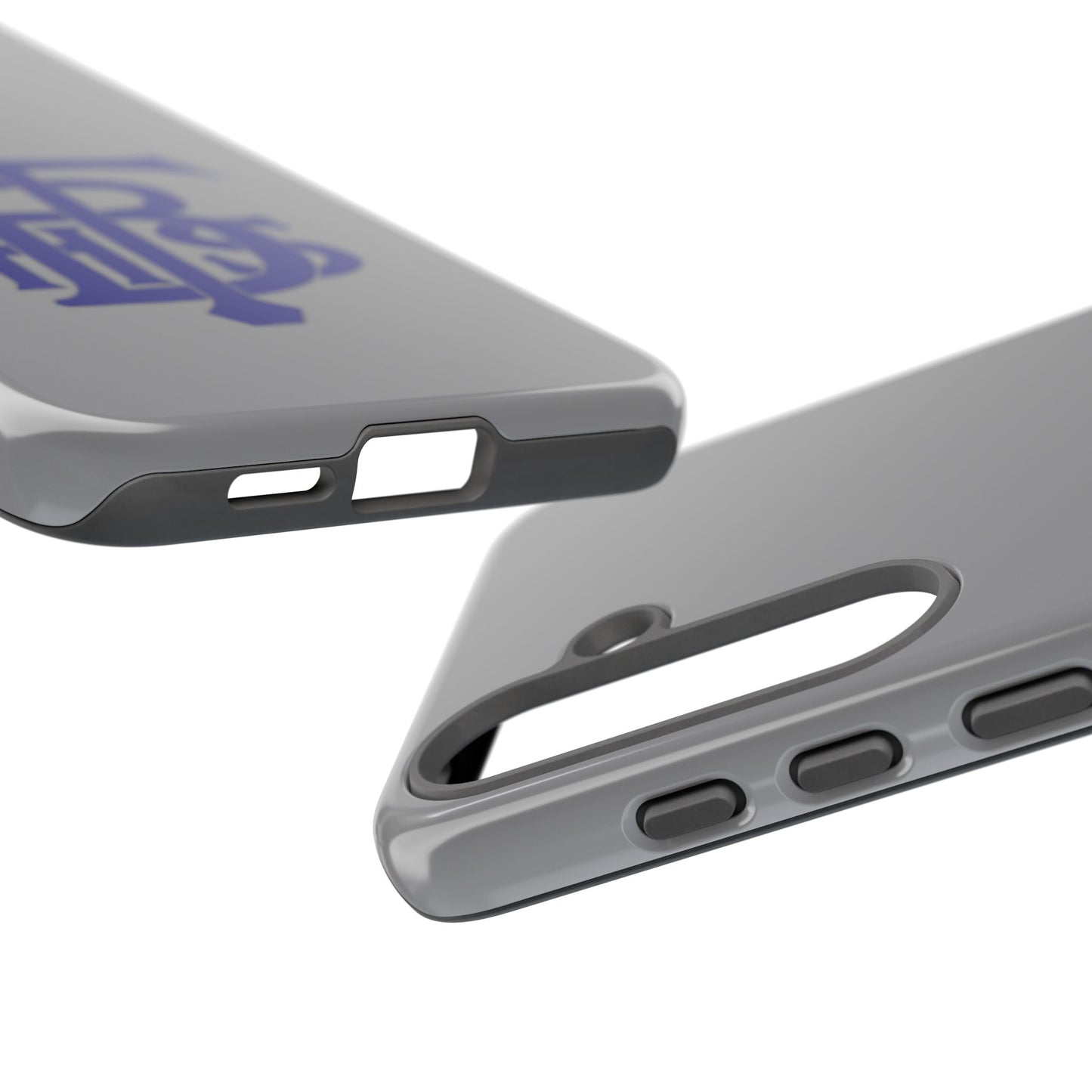 Stacked Logo - Tough Phone Cases - Gray - Samsung phones