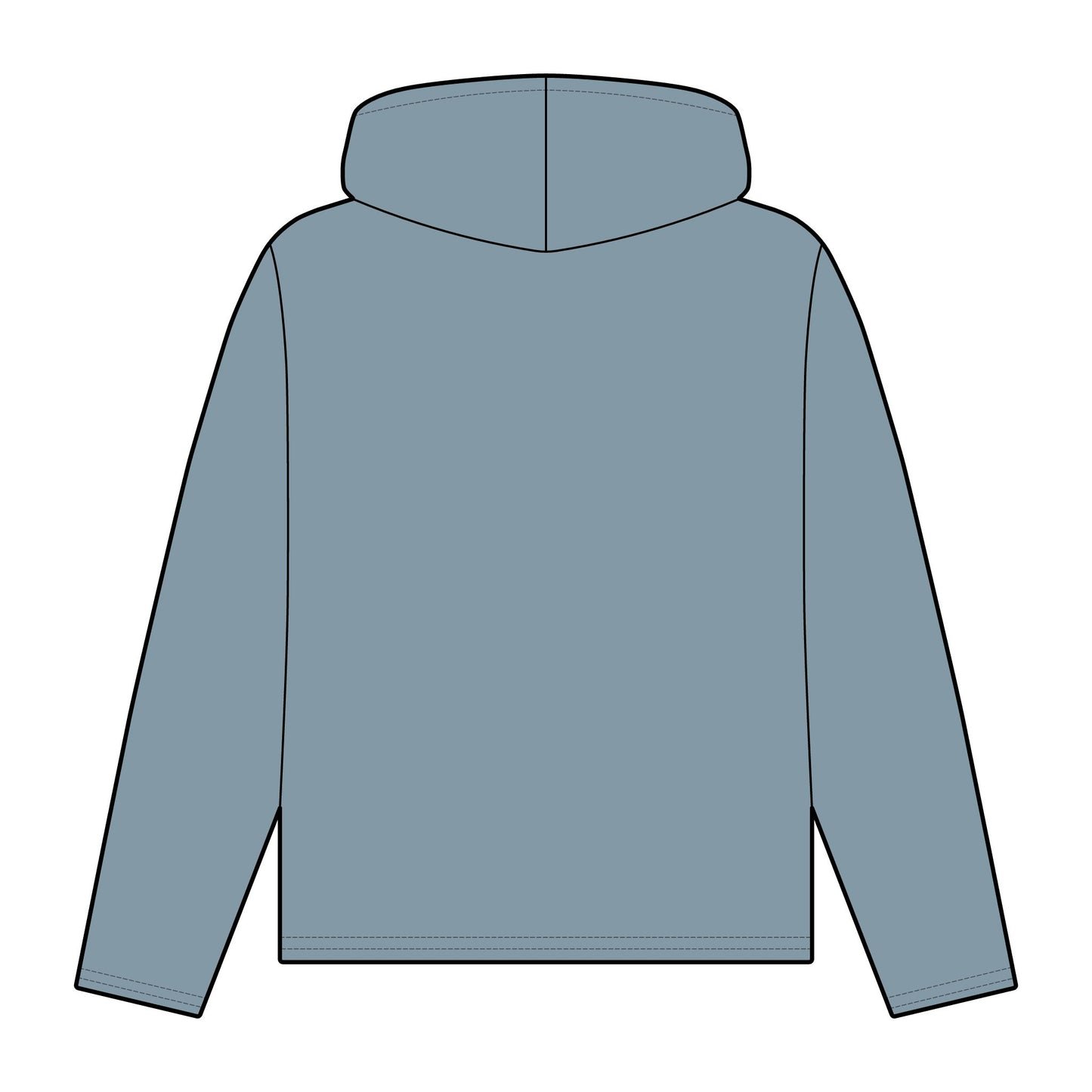 Brooklyn Tech Classic Logo - Ladies Organic Relaxed Fit Hoodie