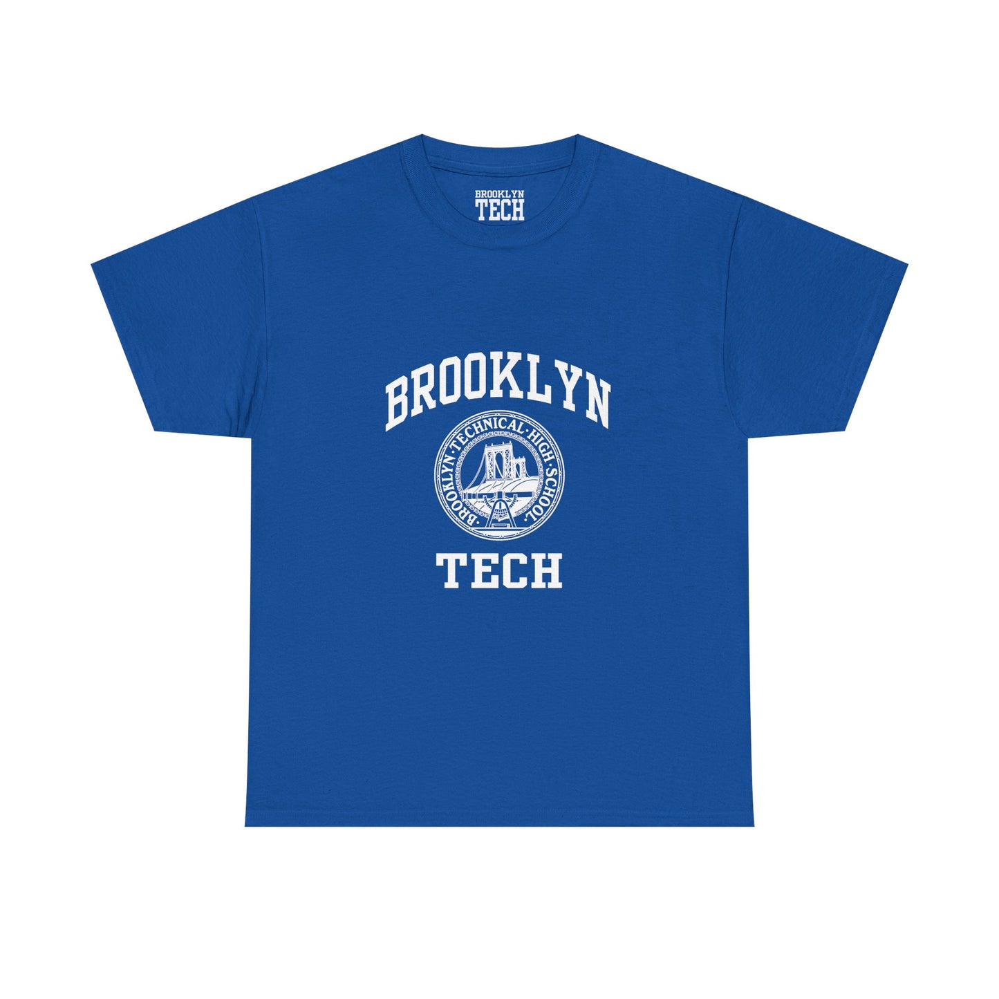 Brooklyn Tech Classic Logo - Men's Heavy Cotton Tee