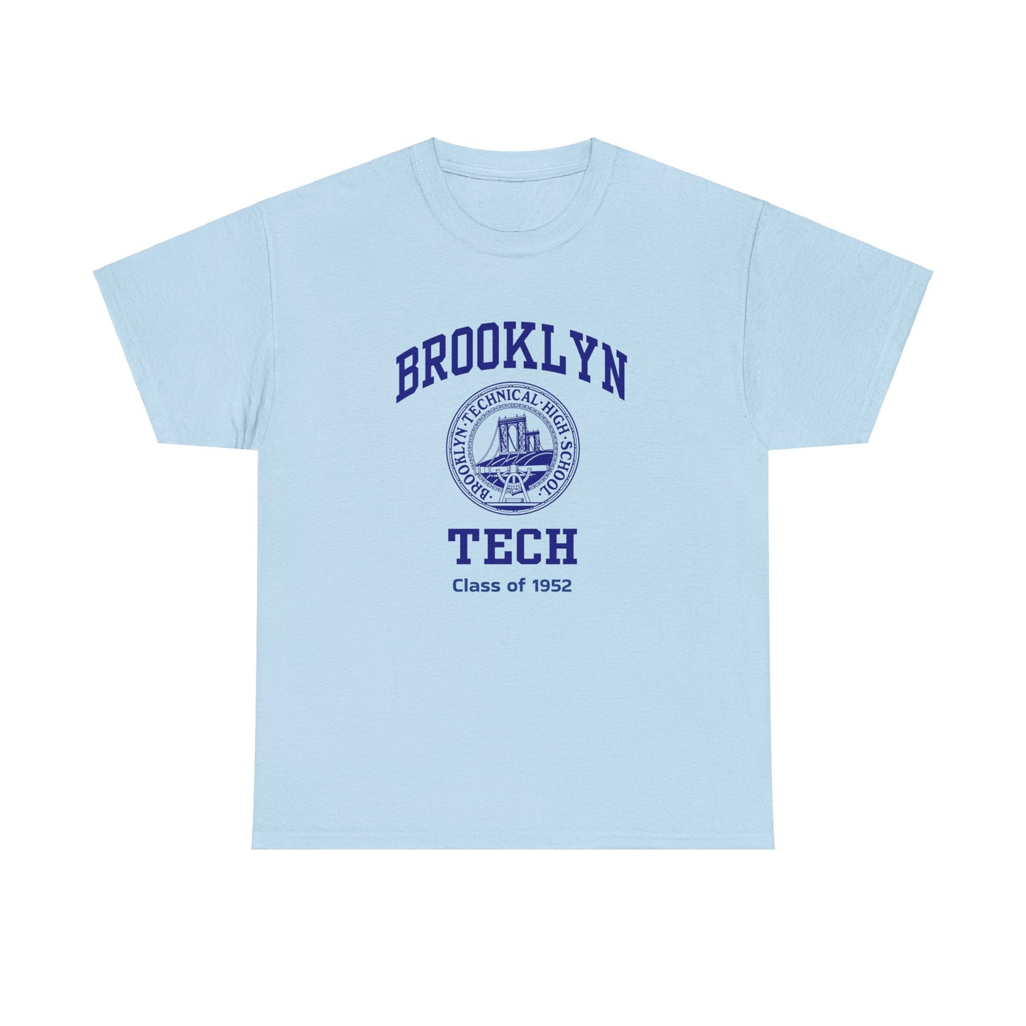 Brooklyn Tech Classic Logo - Men's Heavy Cotton T-Shirt - Class Of 1952