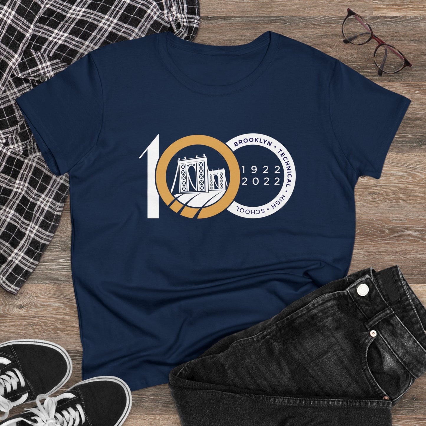 Centennial - Ladies Midweight Cotton T-Shirt