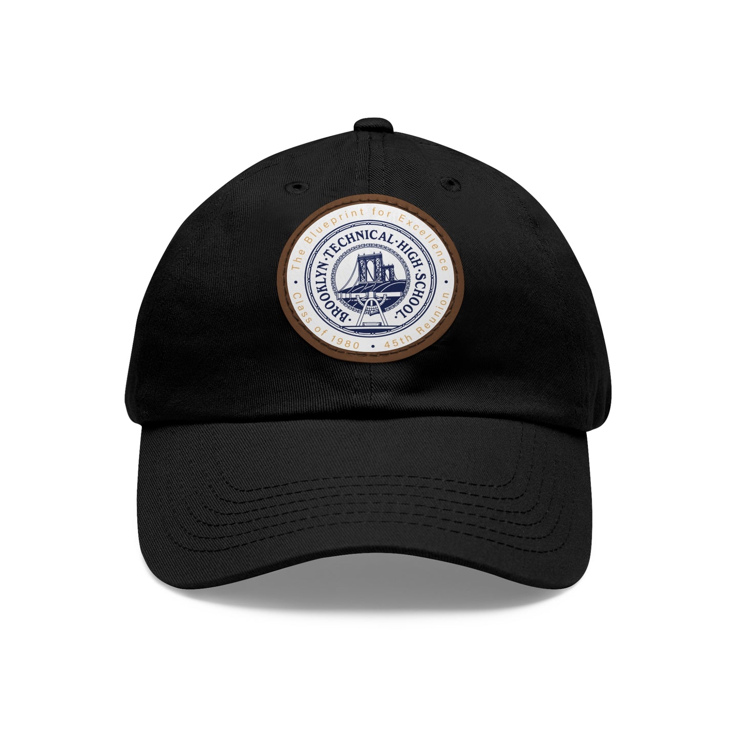 The Blueprint for Excellence - Hat with Round Leather Patch - Class of 1980