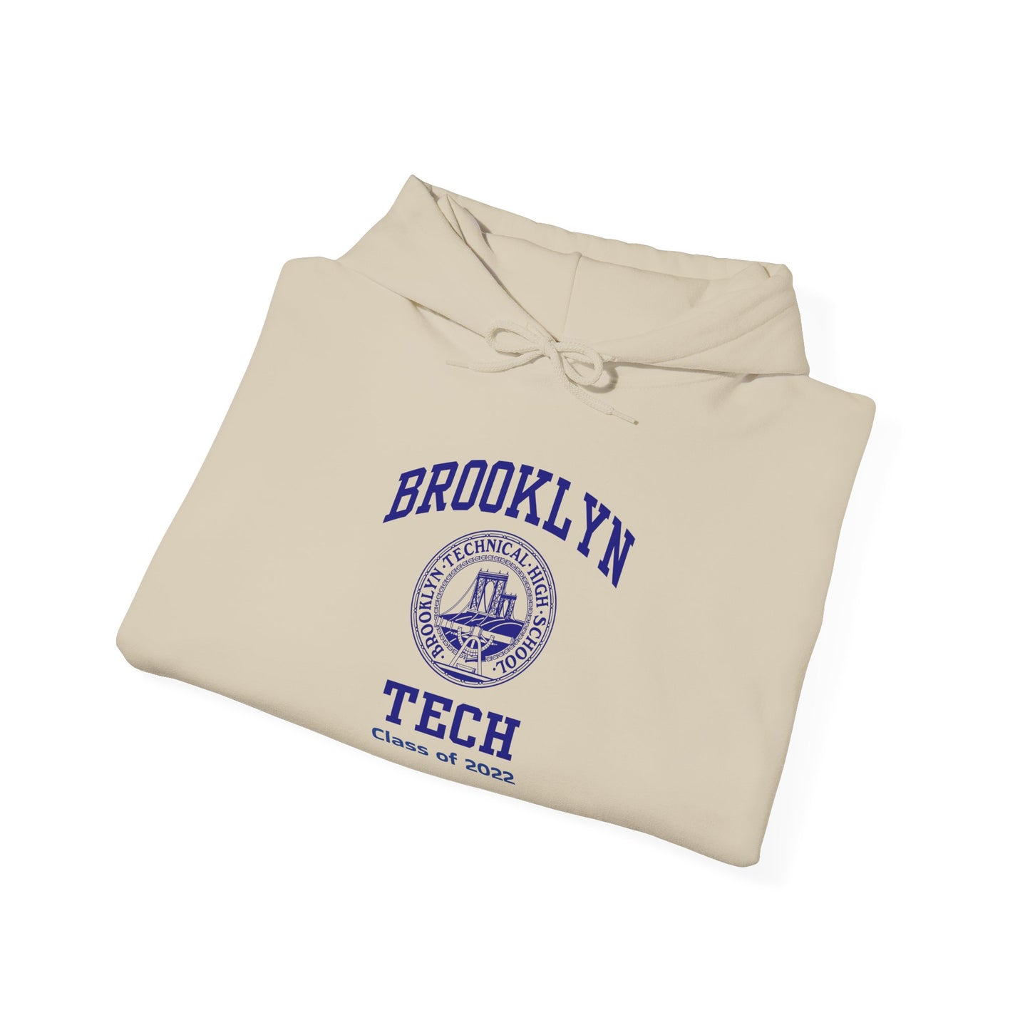 Brooklyn Tech Classic Logo - Men's Heavy Blend™ Hooded Sweatshirt - Class Of 2022