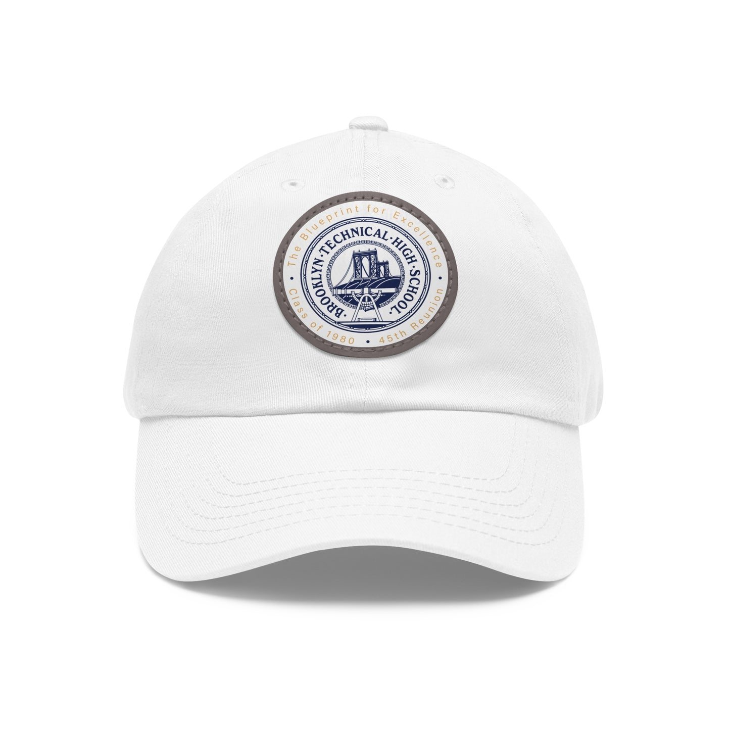 The Blueprint for Excellence - Hat with Round Leather Patch - Class of 1980