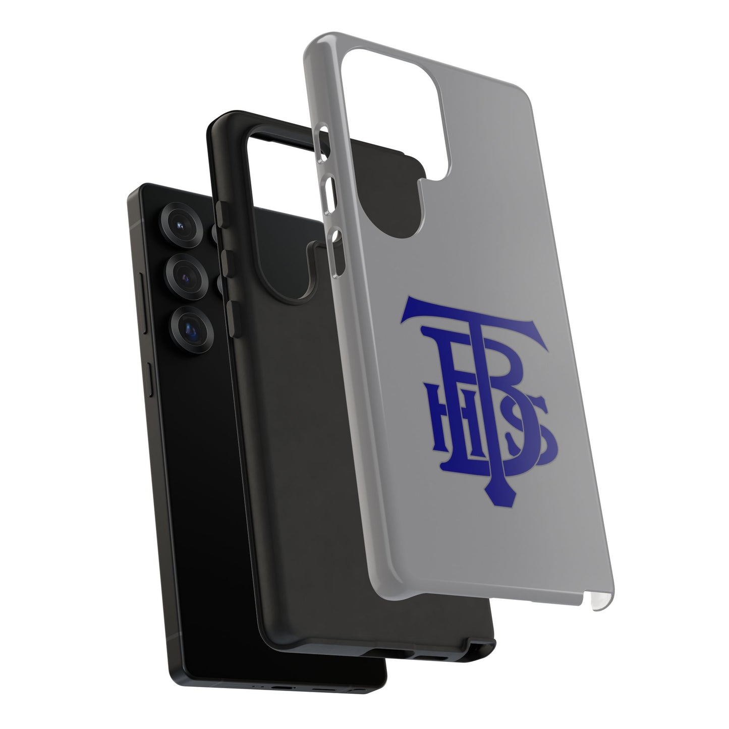 Stacked Logo - Tough Phone Cases - Gray - Samsung phones