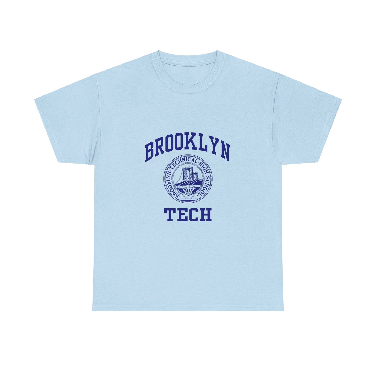 Brooklyn Tech Classic Logo - Men's Heavy Cotton Tee