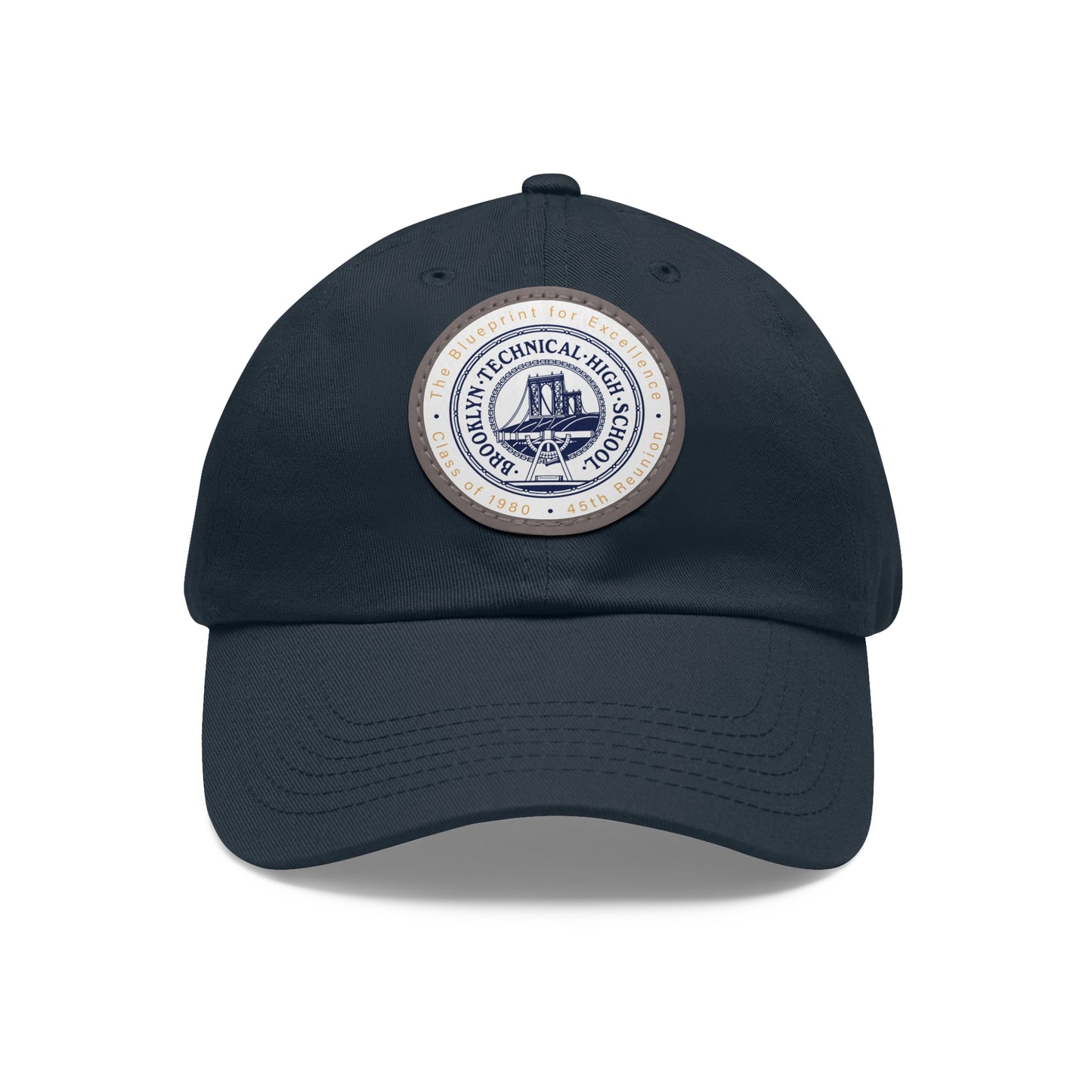 The Blueprint for Excellence - Hat with Round Leather Patch - Class of 1980