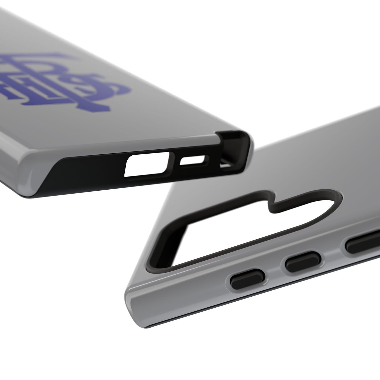 Stacked Logo - Tough Phone Cases - Gray - Samsung phones