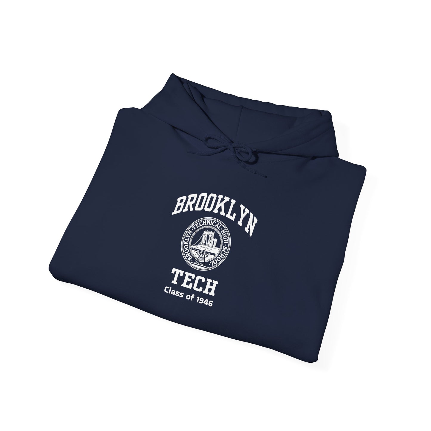 Brooklyn Tech Classic Logo - Men's Heavy Blend™ Hooded Sweatshirt - Class Of 1946