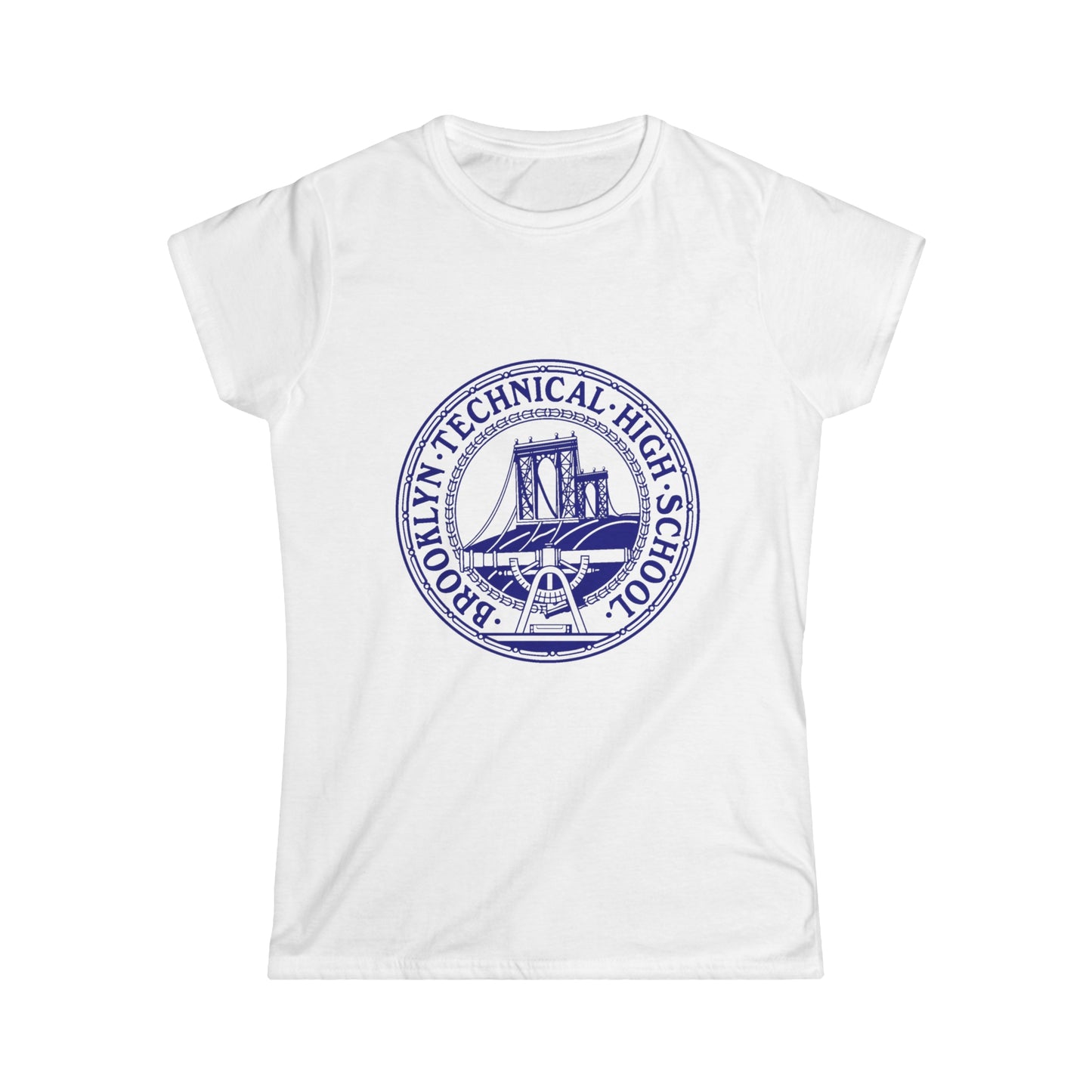 Classic Tech Logo - Ladies Softstyle T-Shirt