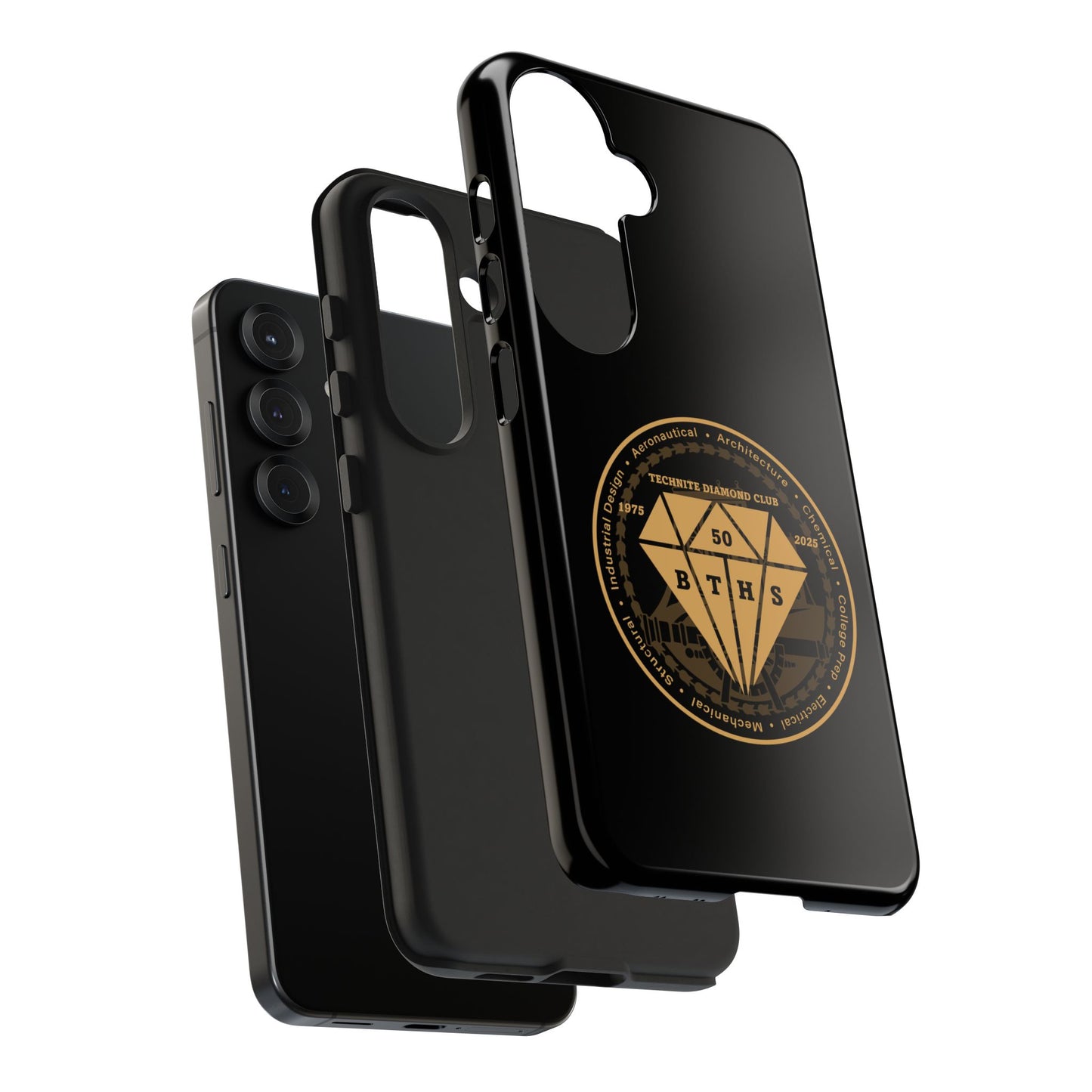 Class of 1975 Commemorative Tough Phone Cases - Black
