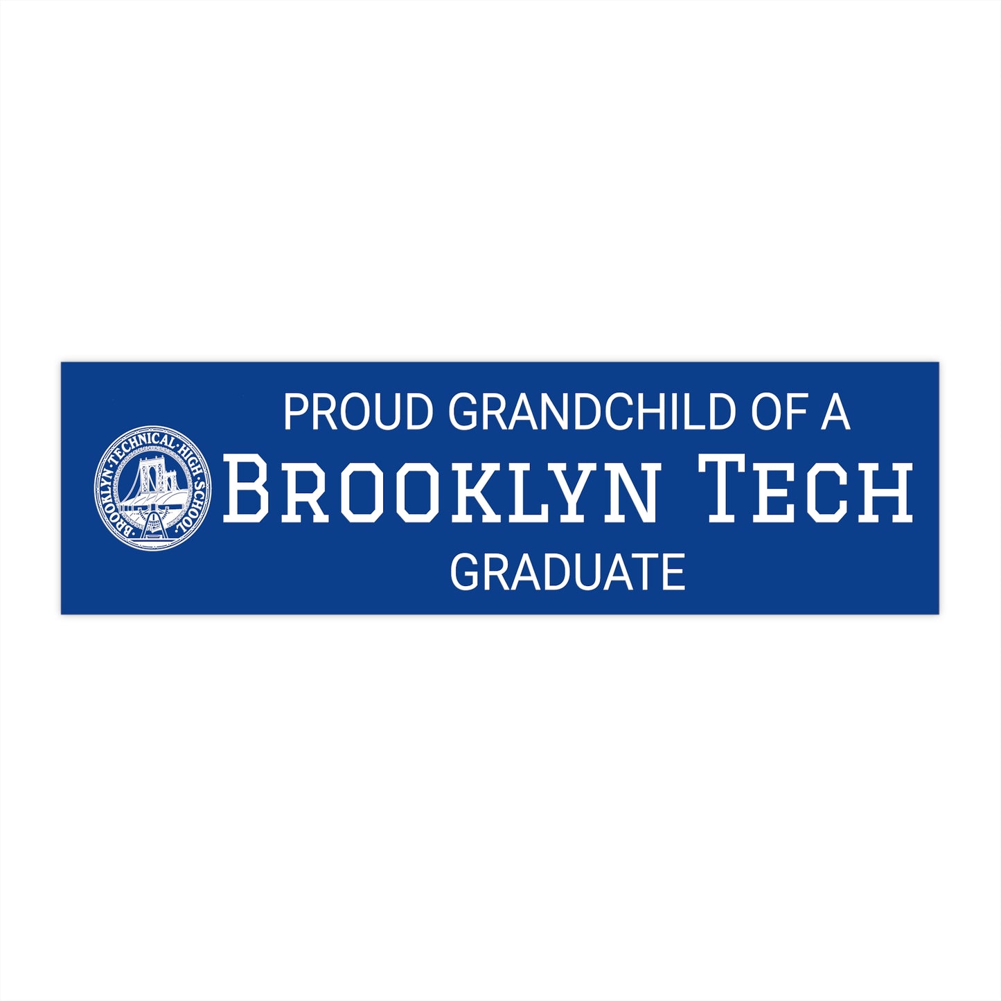 Family - Bumper Stickers - Proud Grandchild Of - Navy