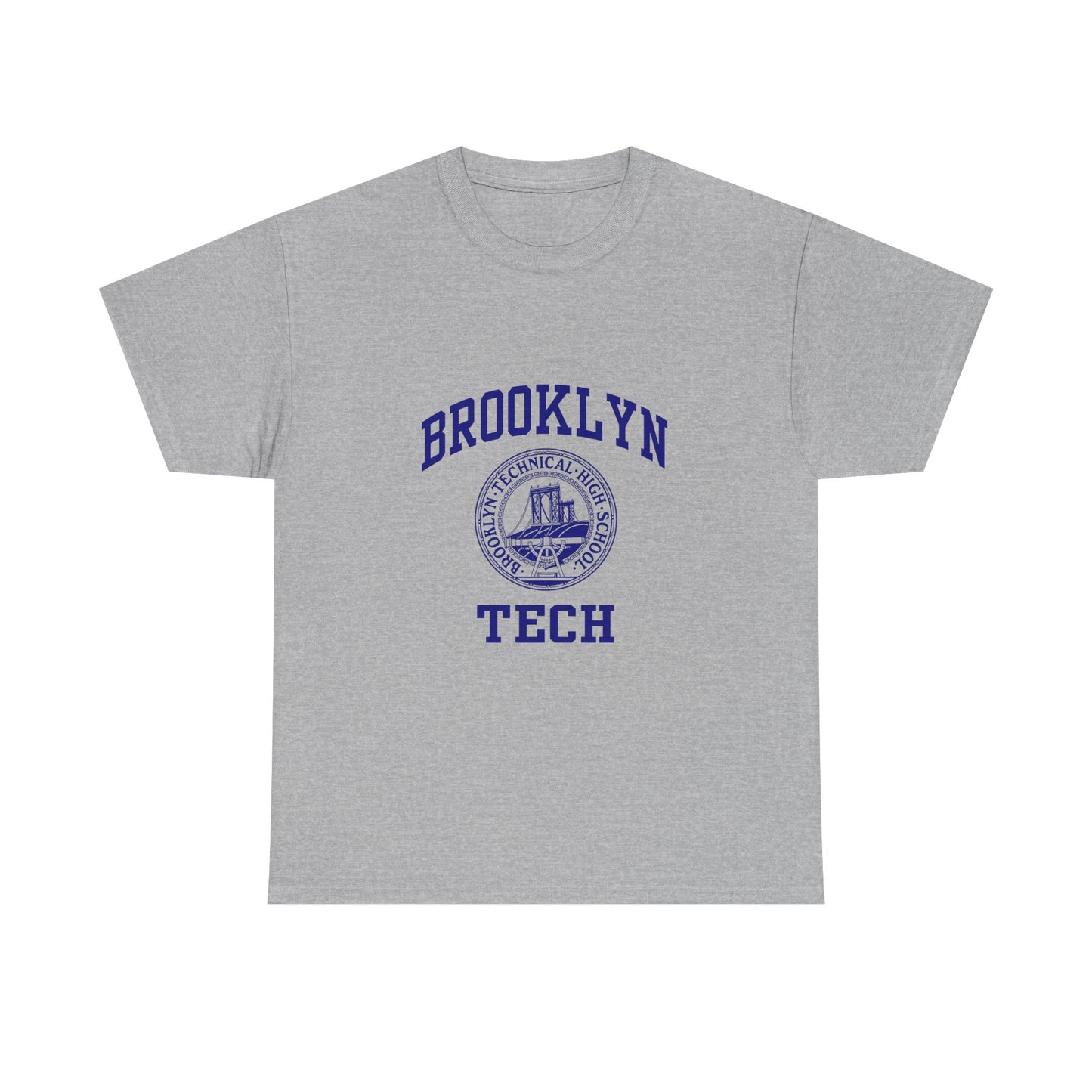 Brooklyn Tech Classic Logo - Men's Heavy Cotton Tee