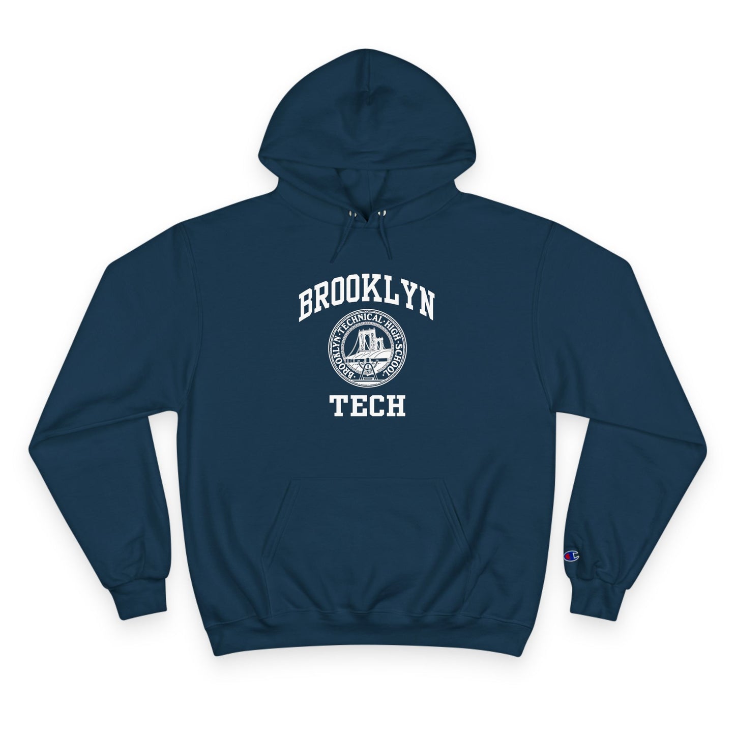 Brooklyn Tech Classic Logo - Champion Hoodie
