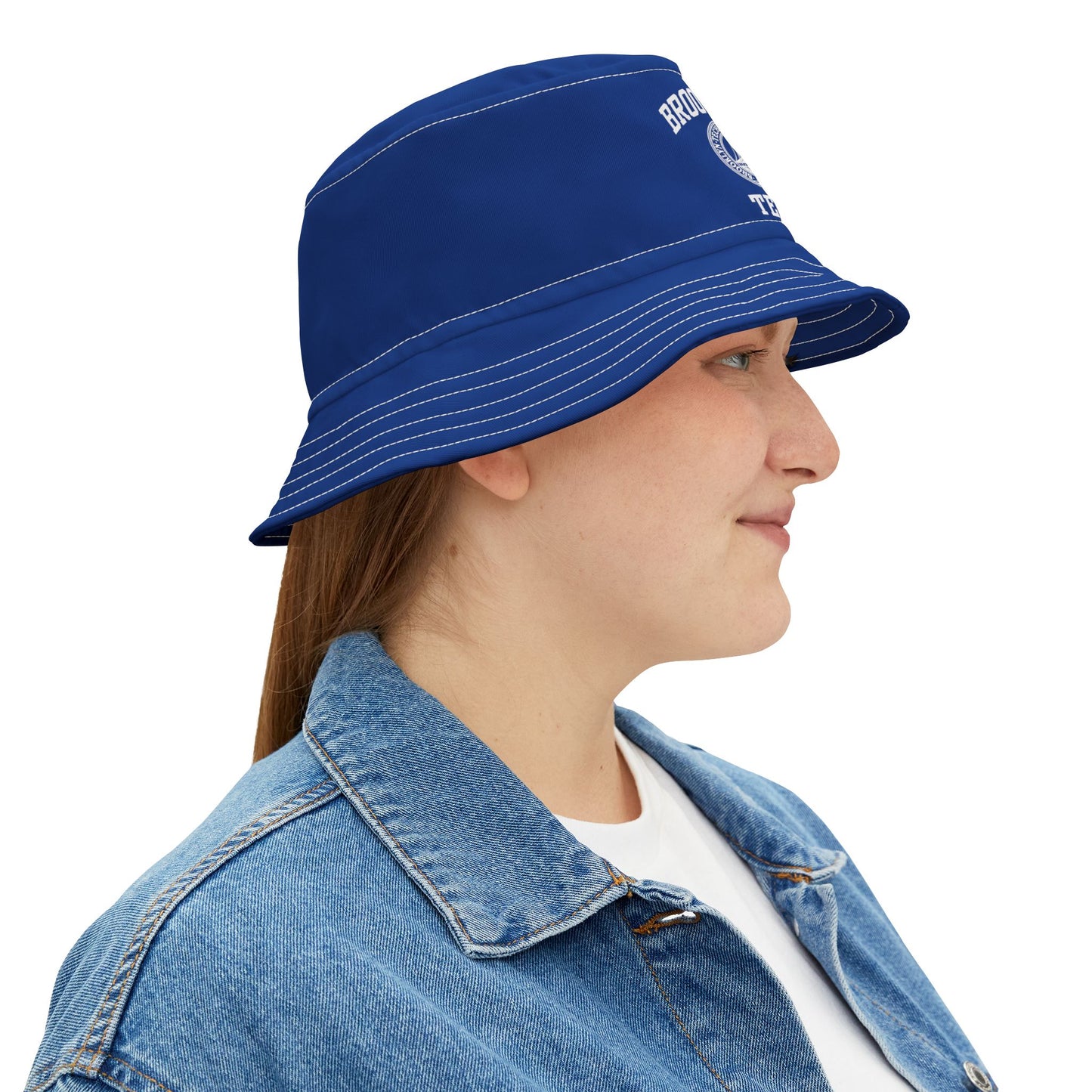 Brooklyn Tech Classic Logo - Bucket Hat - Navy