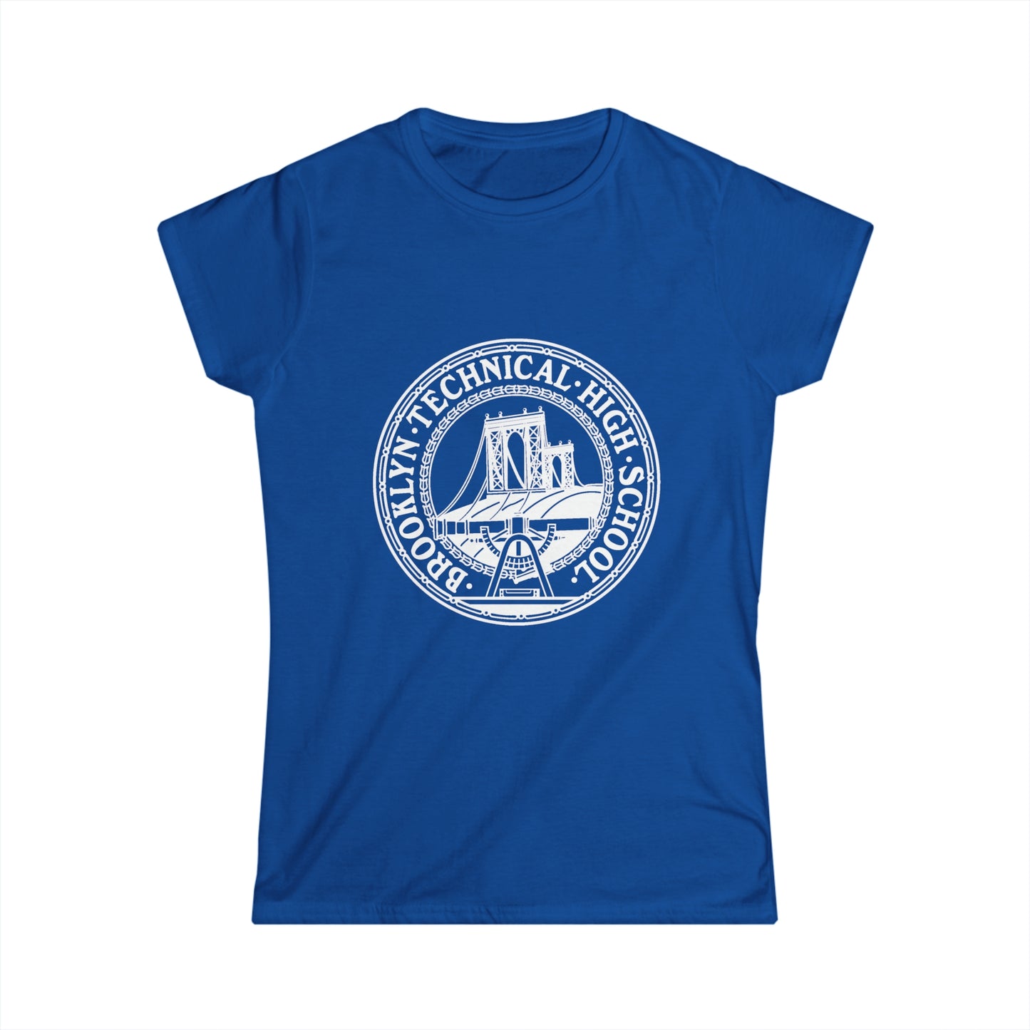 Classic Tech Logo - Ladies Softstyle T-Shirt