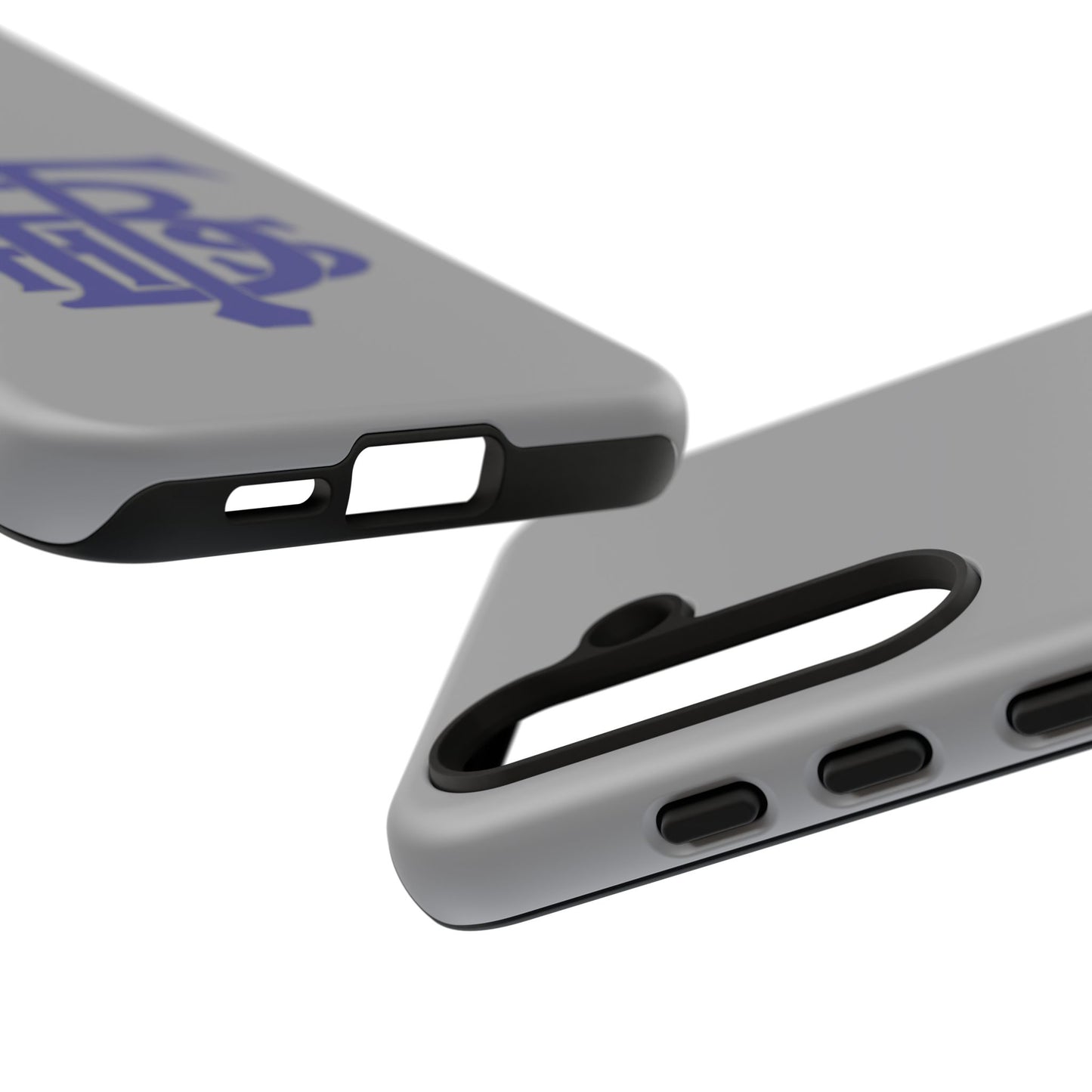 Stacked Logo - Tough Phone Cases - Gray - Samsung phones